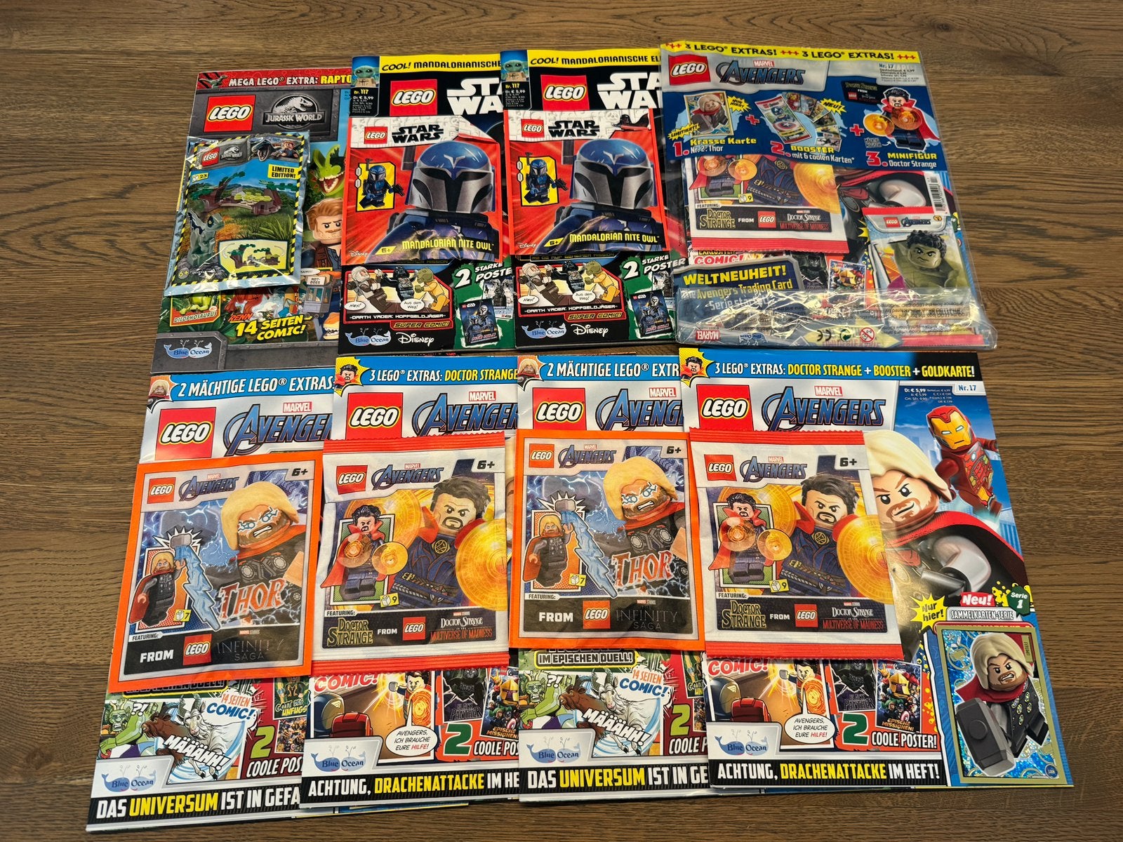 Lego Marvel, Jurrasic World en Star Wars Magazines, Jurassic World, Lego, Nieuw, Ophalen of Verzenden