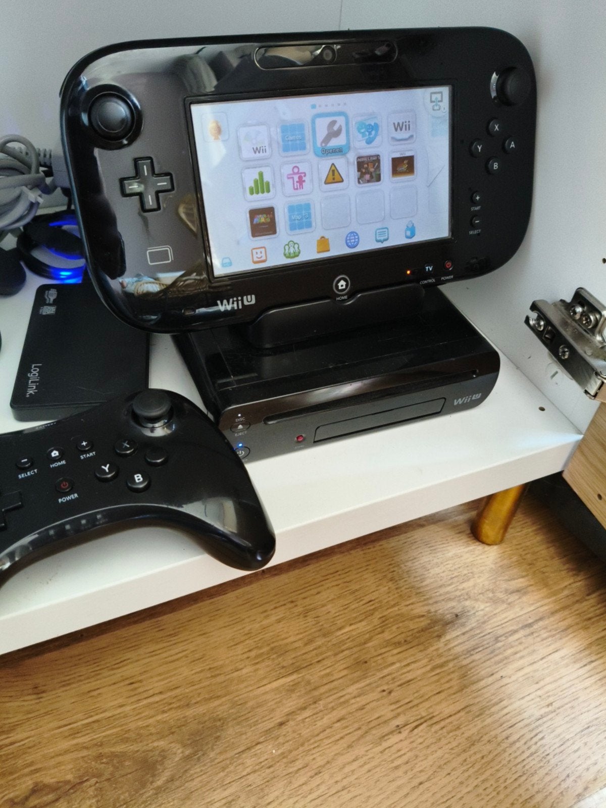 Complete Wii U gameconsole inclusief games, Spelcomputers en Games, Spelcomputers | Nintendo Wii U, Ophalen of Verzenden, Gebruikt