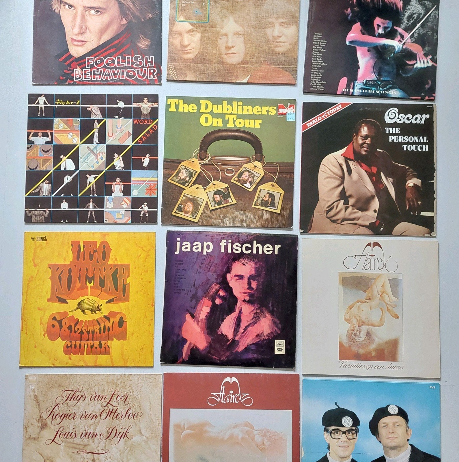 SET van 12 Elpee's LP Platenspeler Retro Vintage, Cd's en Dvd's, Ophalen of Verzenden
