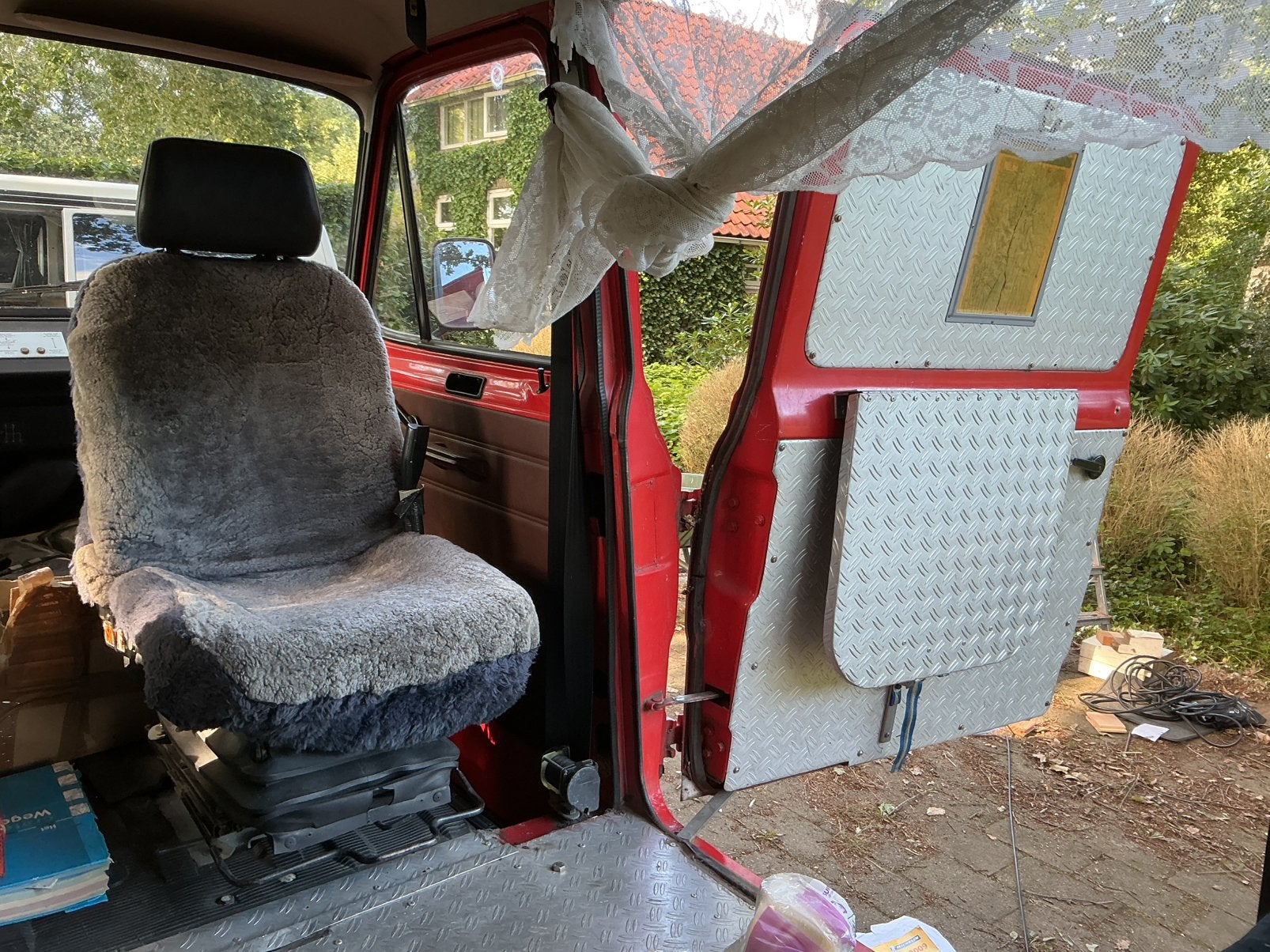 De Ford Transit MK2 4x4 SIRA VVS oldtimer camper, foto 7