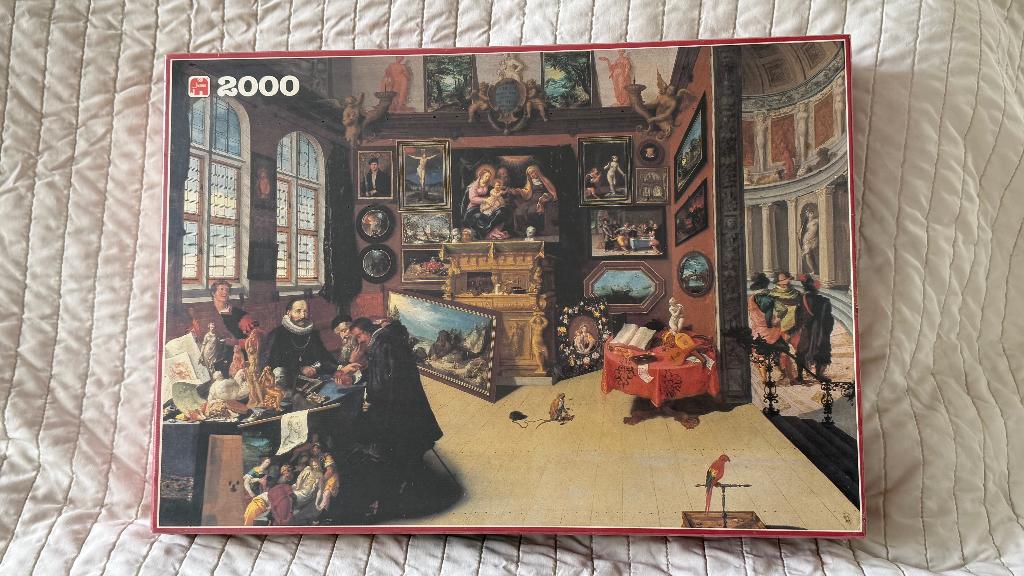 Nieuw Jumbo puzzel Het schilderijmuseum 2000 stukjes, Ophalen of Verzenden, Meer dan 1500 stukjes, Nieuw, Legpuzzel