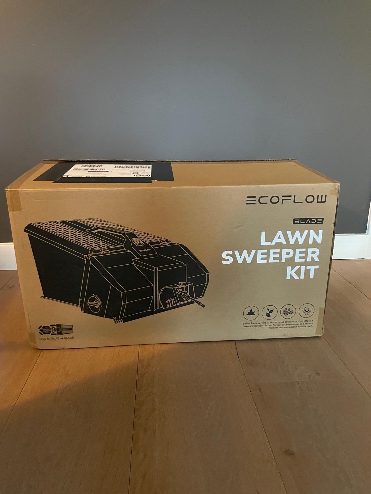 EcoFlow Blade Lawn Sweeper Kit - Nieuw in doos, Tuin en Terras, Grasmaaiers, Nieuw, Accu-grasmaaier, Opvangzak, Ophalen of Verzenden