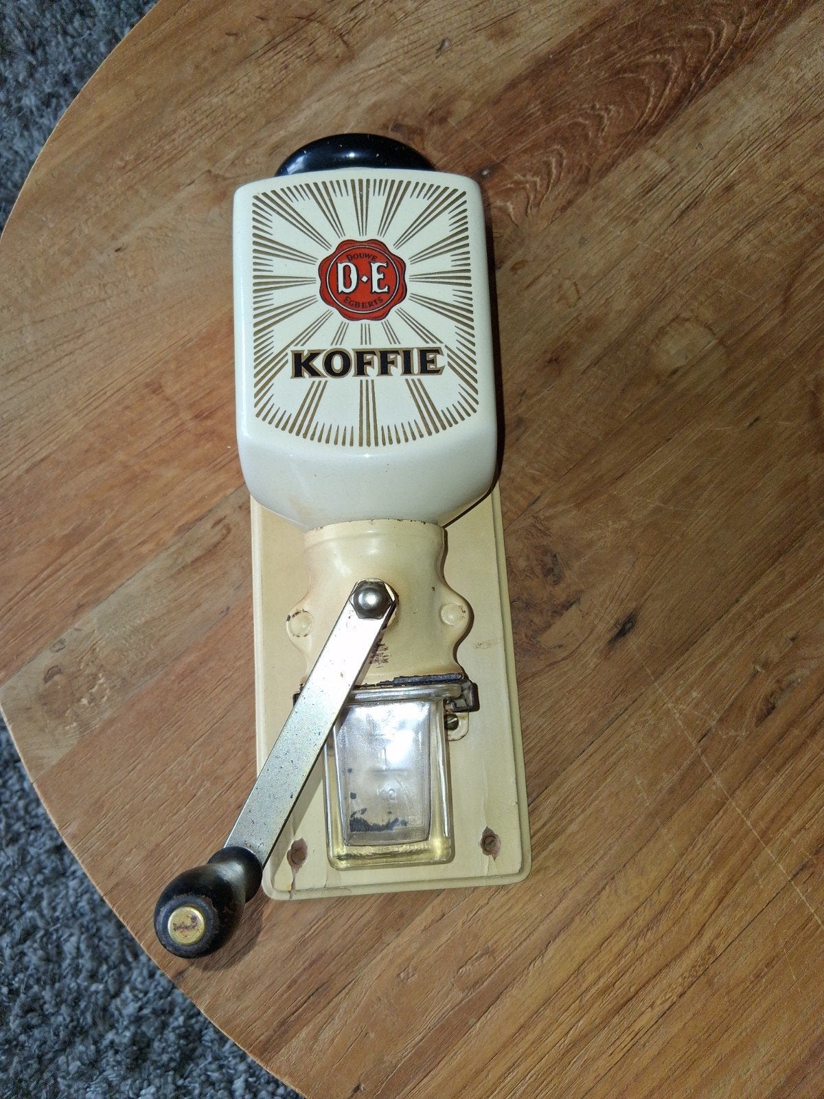 Vintage Douwe Egberts Koffiemolen - Wandmodel, Ophalen
