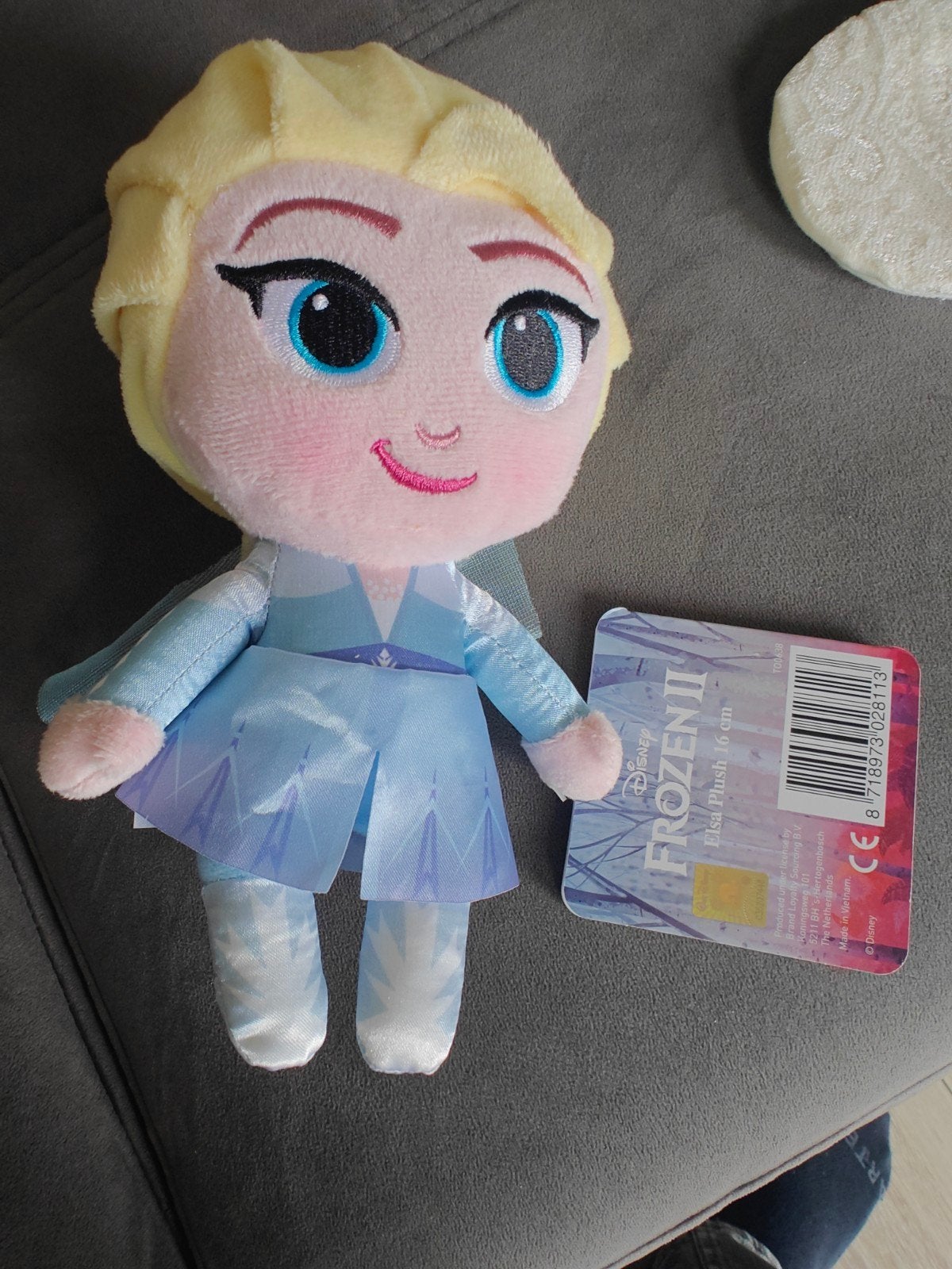 Disney Frozen 2 Elsa Pluche Knuffel 16 cm, Disney, Disney, Overige typen, Nieuw