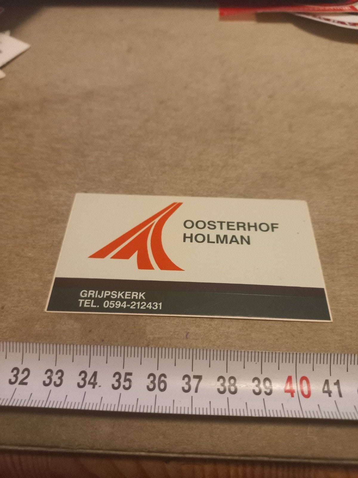 Oosterhout holman, Verzamelen, Ophalen of Verzenden, Zo goed als nieuw