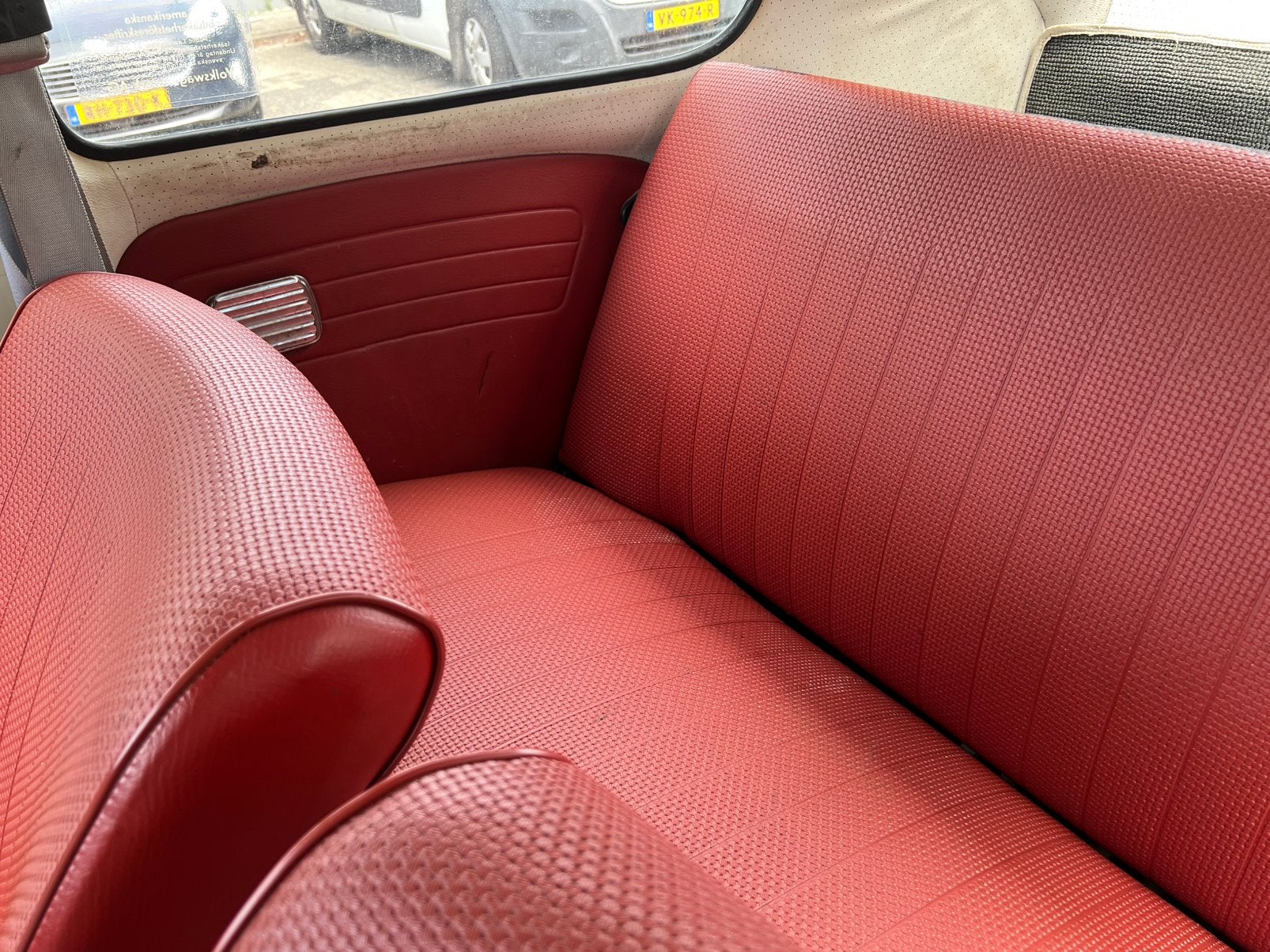 Volkswagen kever 1500cc 1968 Wit oldtimer, foto 8