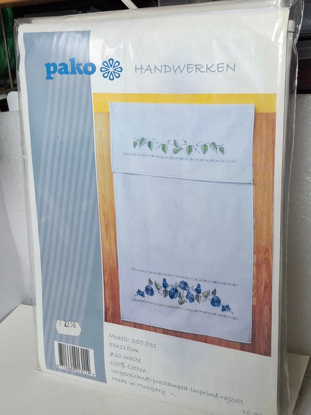 Pako Borduurpakket - Voorgezeichend - 55x115cm - Nieuw, Verzenden, Nieuw, Handborduren, Borduurpakket