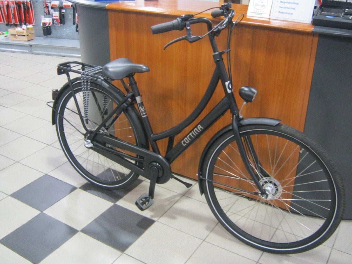 Cortina U1 Dames Black Matt 49cm, Gebruikt, -, 47 tot 50 cm, -
