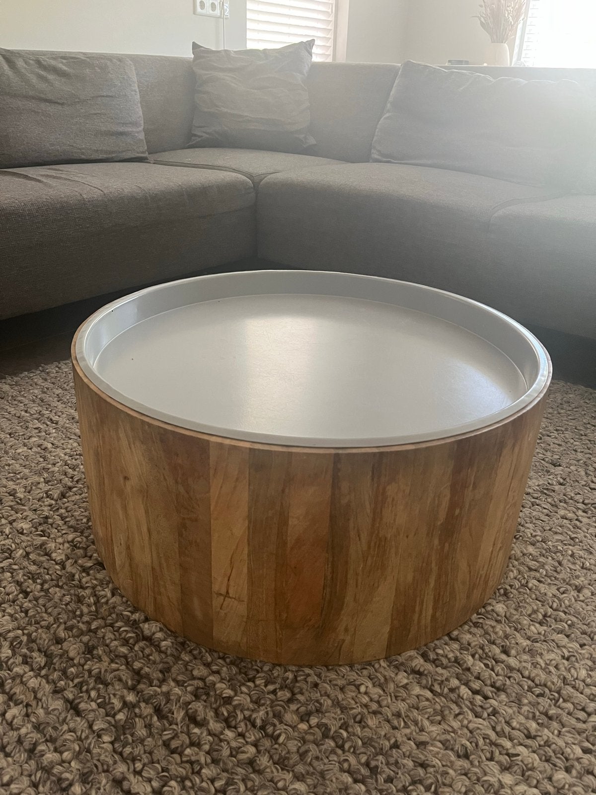 Salontafel by-boo, Ophalen, Gebruikt, Rond, 50 tot 100 cm