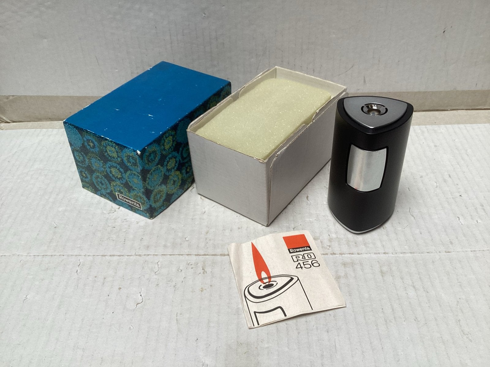 Vintage Rowenta Design Tafelaansteker, Verzamelen, Ophalen, Zo goed als nieuw, Aansteker