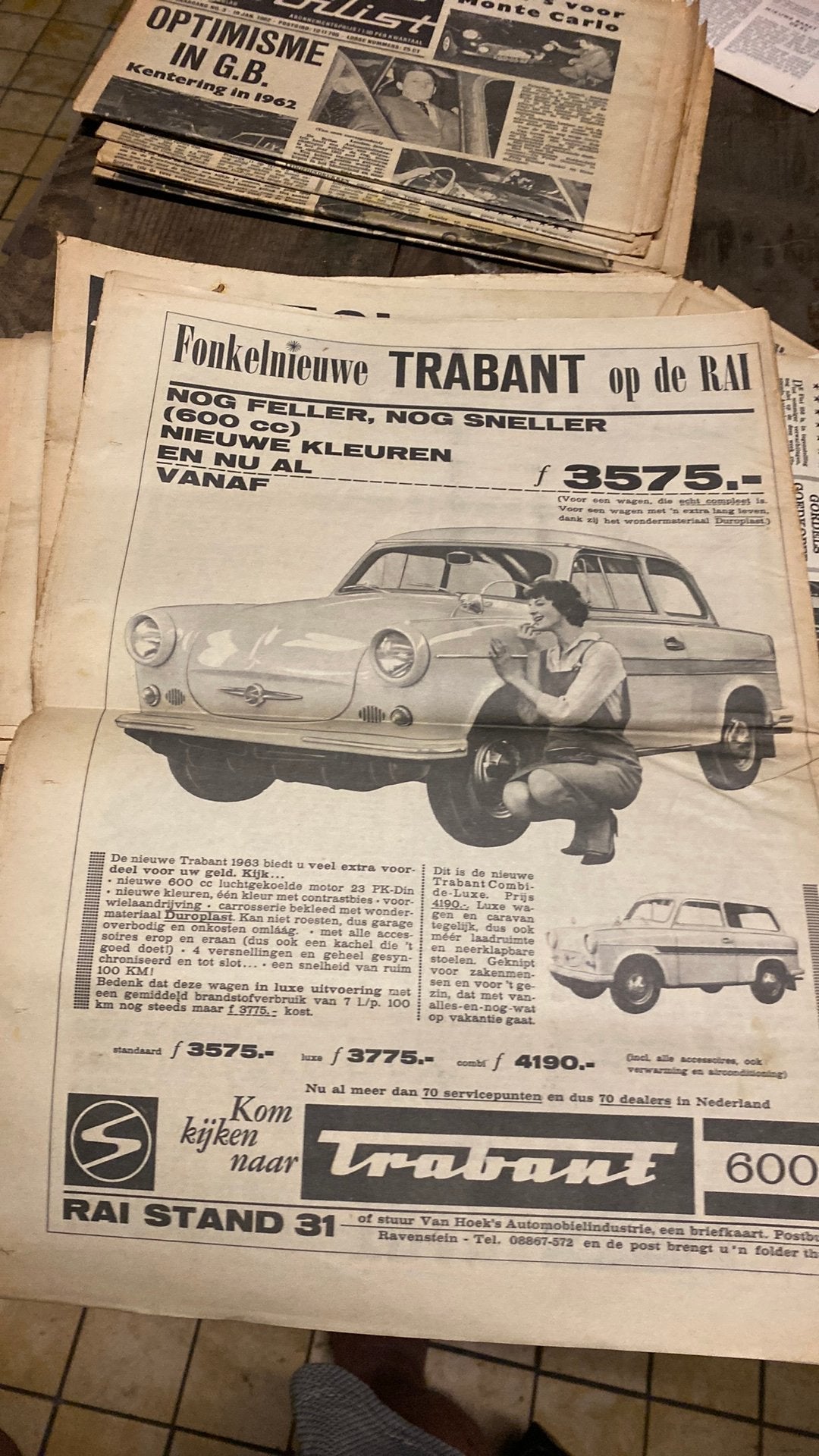 Trabant, Ophalen of Verzenden, 1980 tot heden, Tijdschrift