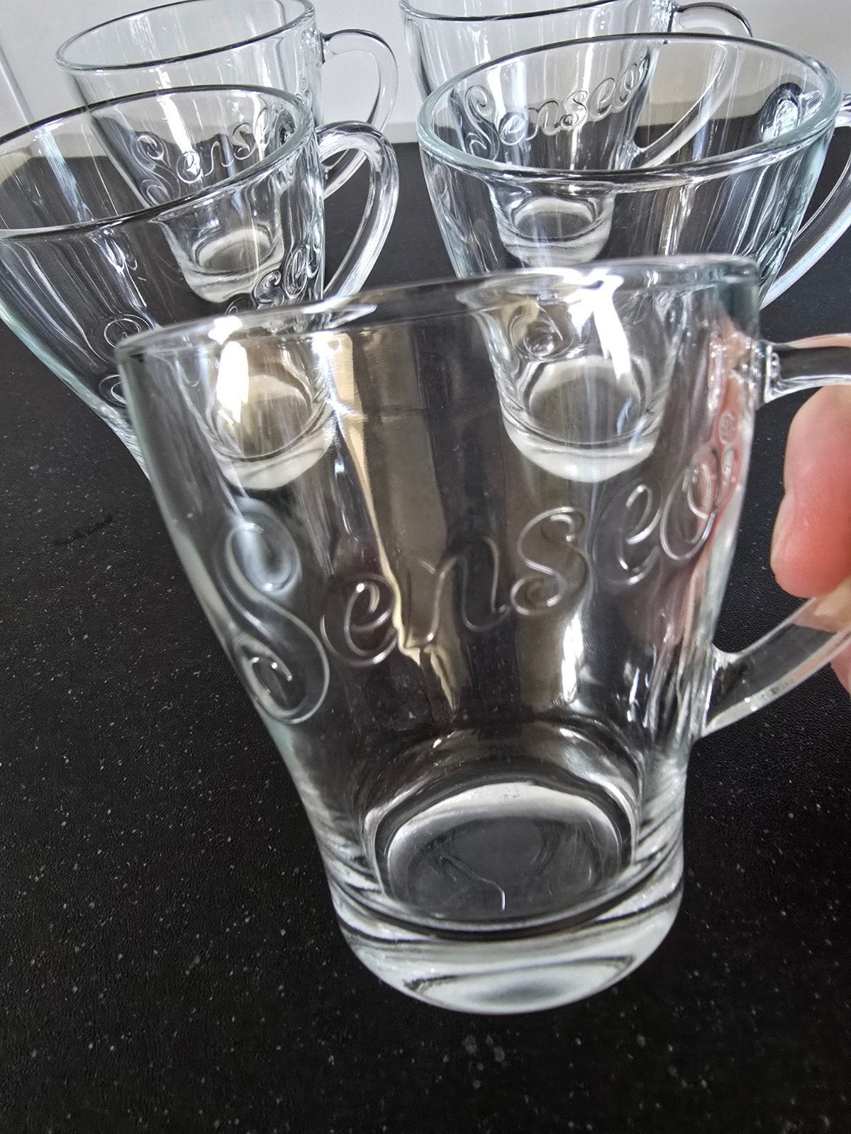 Senseo koffie en thee glazen, Ophalen, Glas of Glazen, Overige merken, Glas