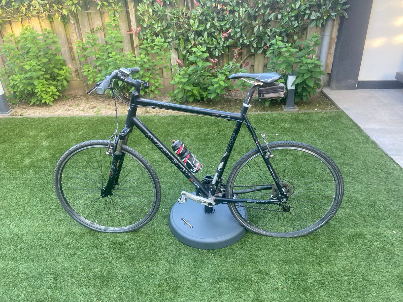 Stevens X6C sportfiets - Zwart, Goede Staat, 28 inch, Gebruikt, Vering, Velgrem