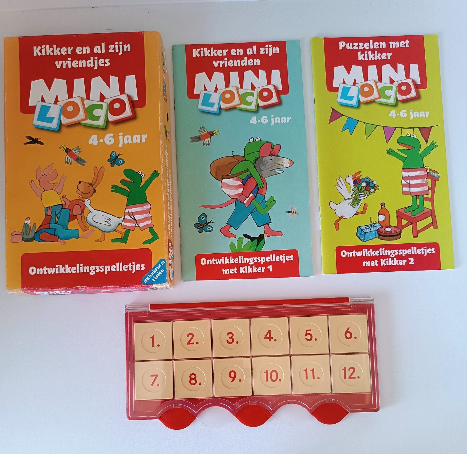 Mini Loco pakket - Kikker en al zijn vriendjes -, Ophalen of Verzenden, Gebruikt, Puzzelen