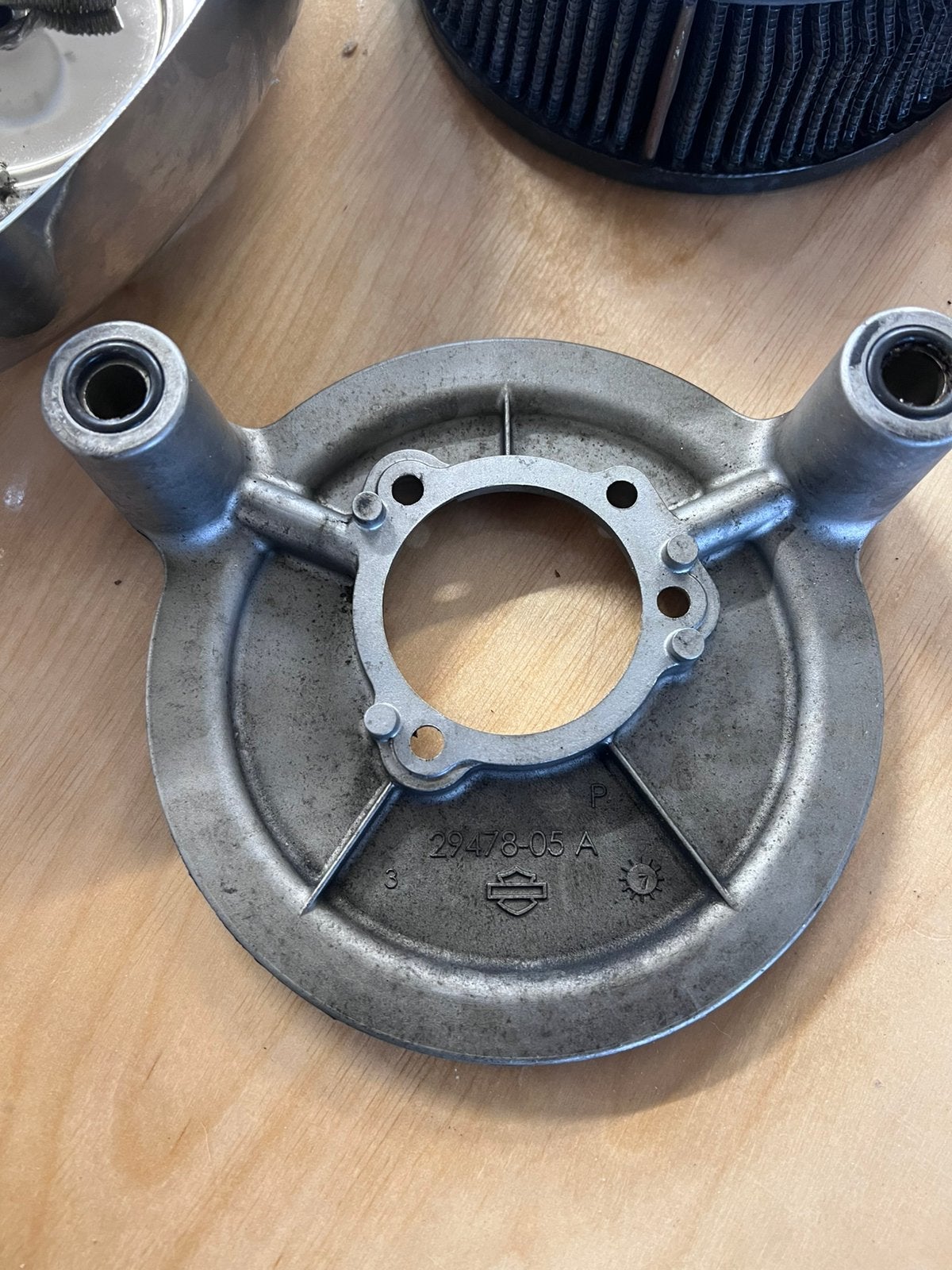 Origineel harley high flow screamin eagle luchtfilter, Ophalen of Verzenden, Gebruikt