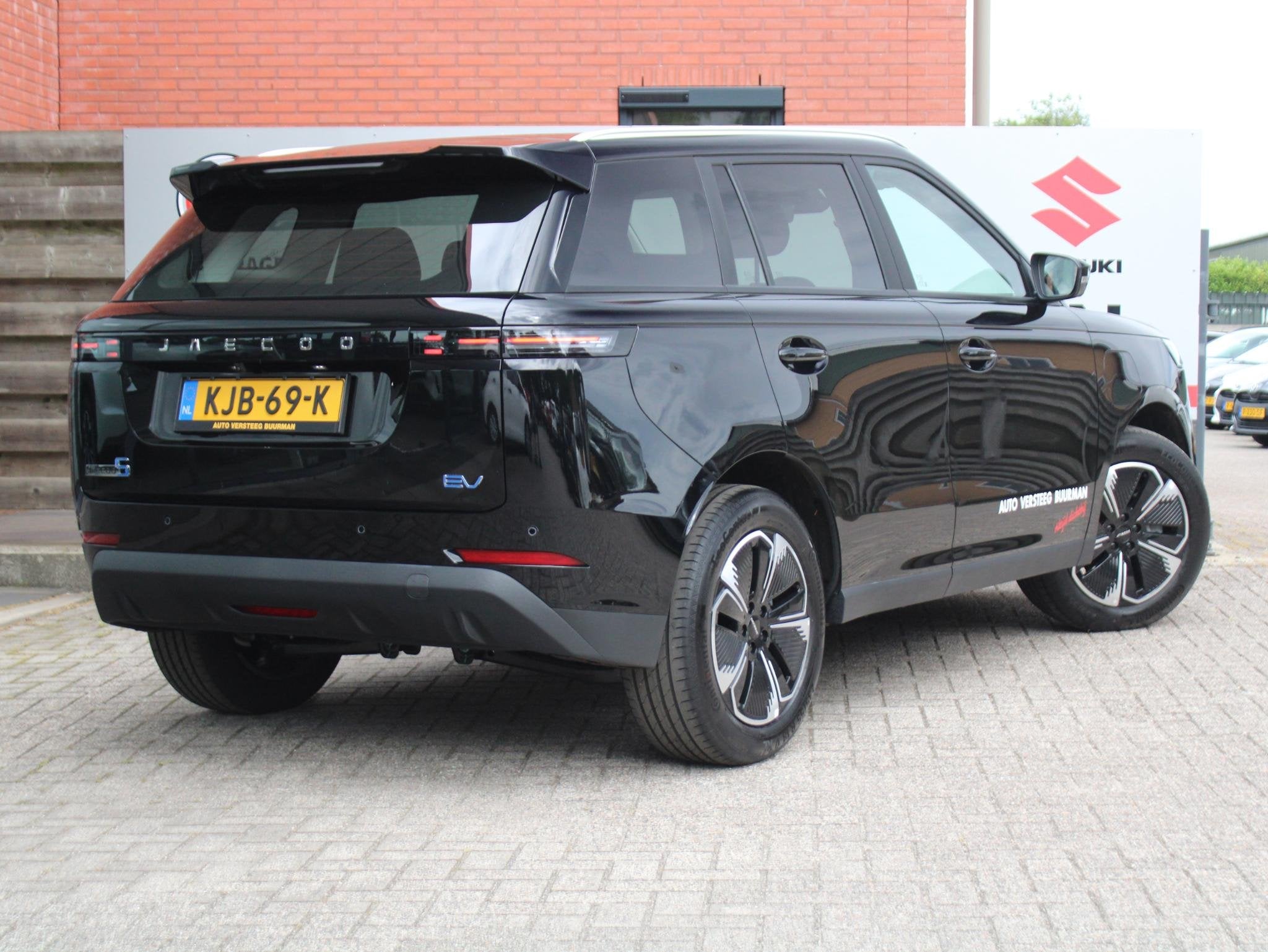Jaecoo 5 EV Exclusive 61 kWh 360 Camera, Apple Carplay/Andro, Auto's, Overige Auto's, 402 km, Zwart, Origineel Nederlands, Elektrisch