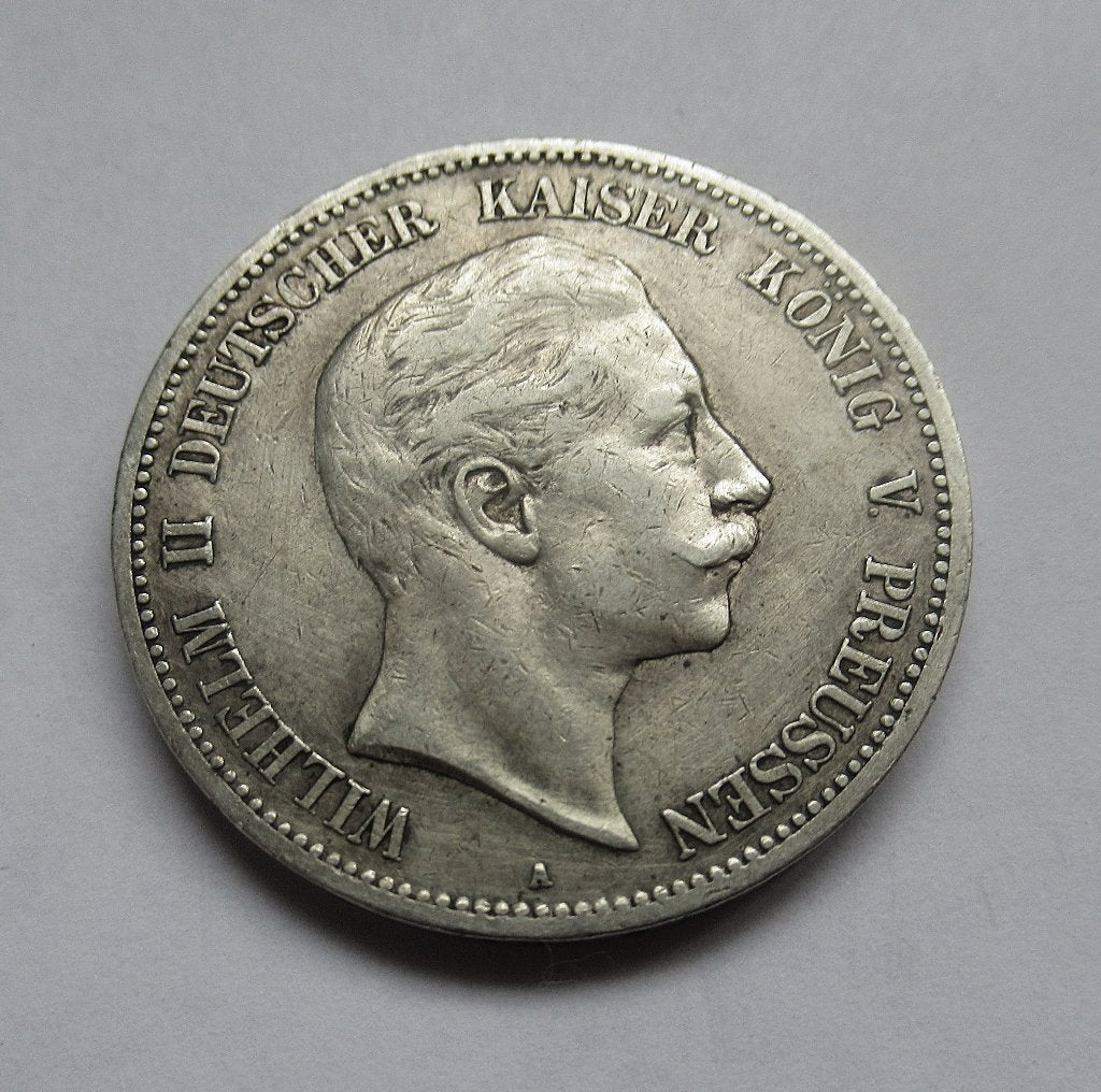 Prussia, 5 mark, 1900, Verzenden, Duitsland, Zilver