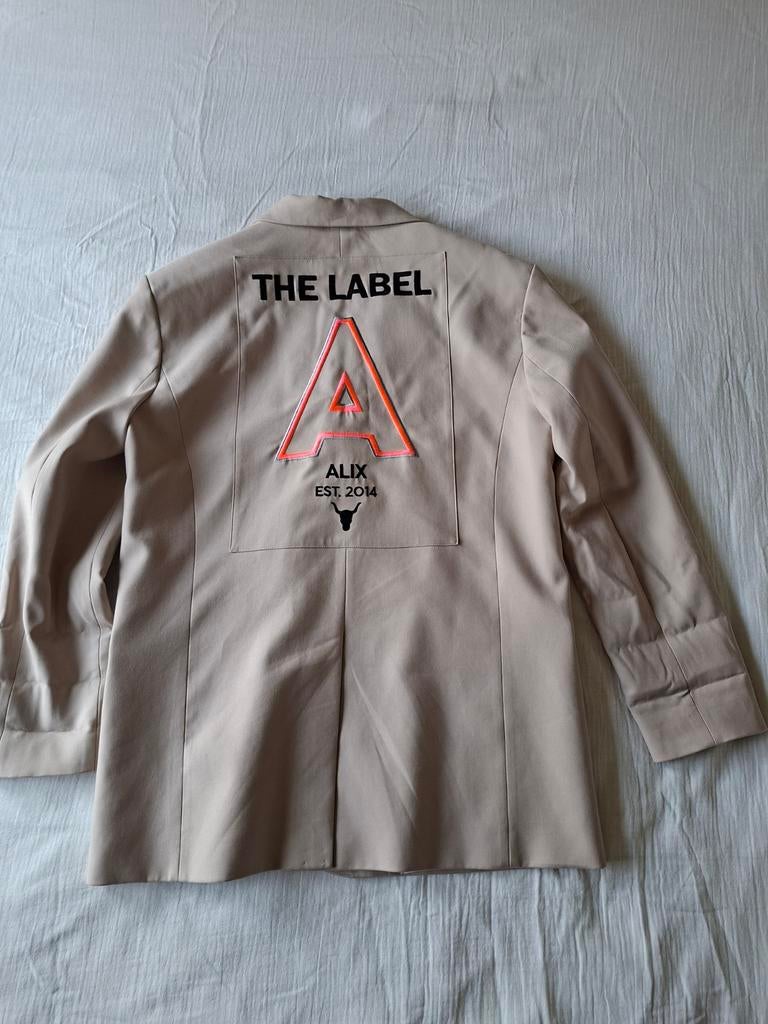Alix The Label Blazer Beige Maat s, Beige, Ophalen of Verzenden, Zo goed als nieuw, Jasje