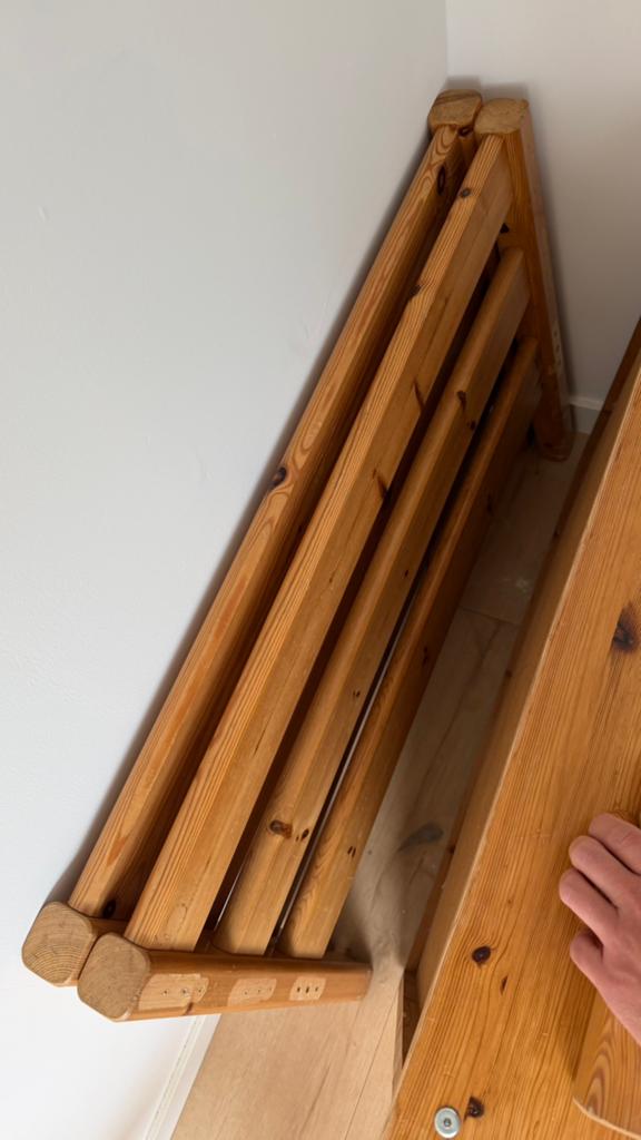 Flexa classic bed voet hoofd eind, stapel bed trap en lades, Ophalen, Gebruikt