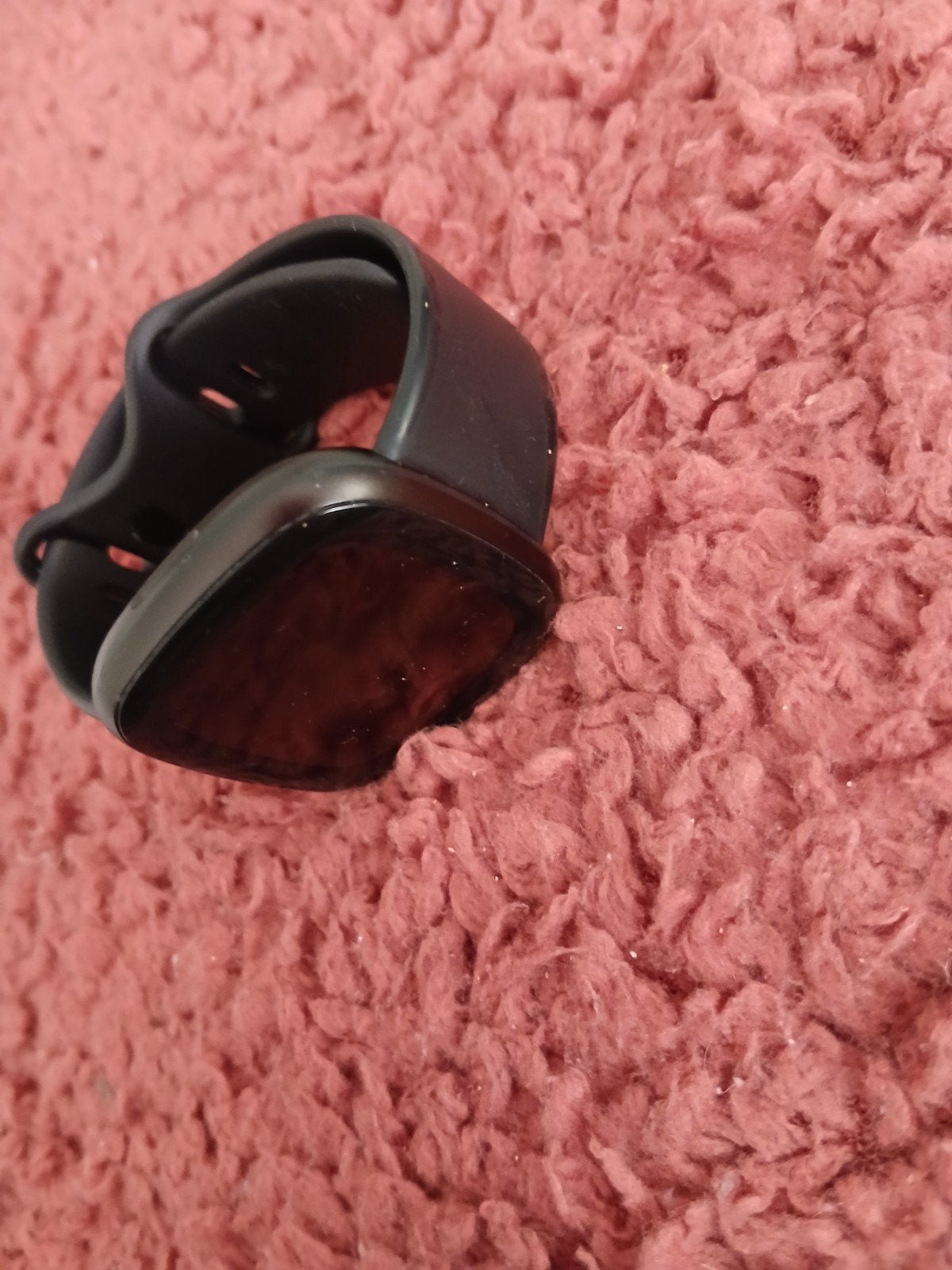 Fitbit Versa 3 - Nog prima met lader, Ophalen of Verzenden, Gebruikt, Zwart, Fitbit