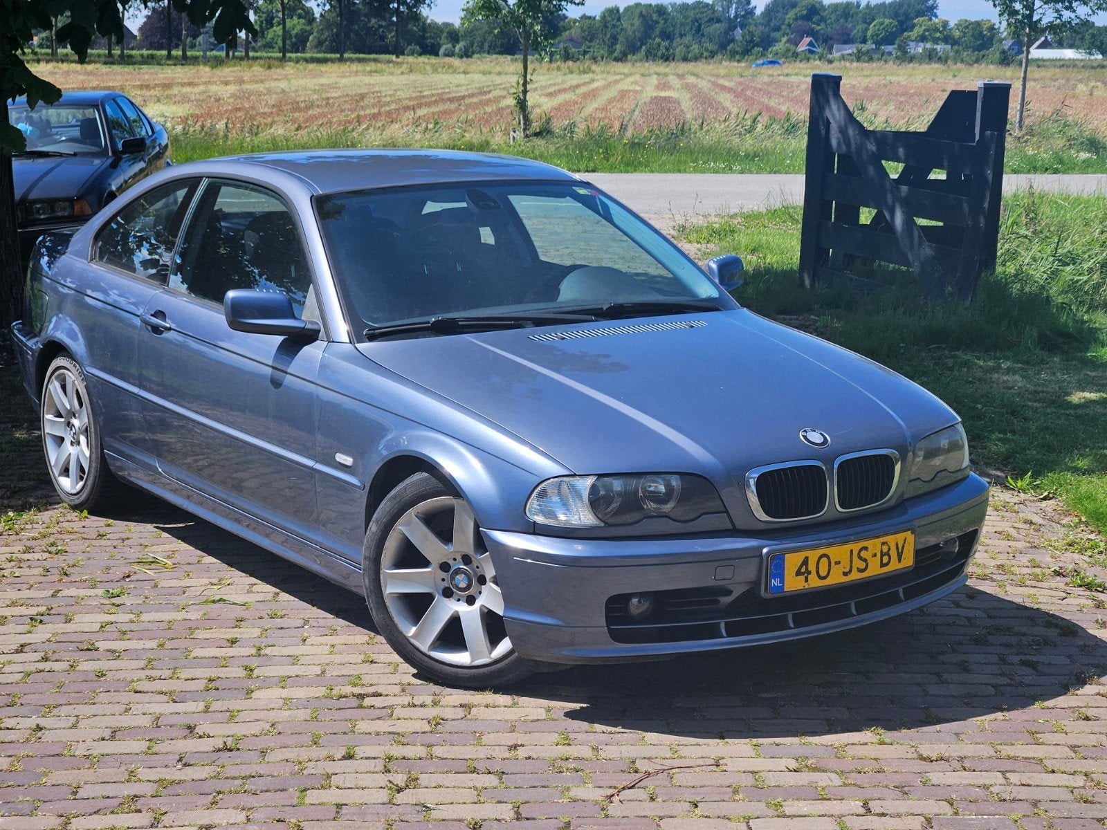 BMW 3-Serie 2.0 CI 318 Coupe 2002 Blauw, Auto's, Achterwielaandrijving, 1995 cc, 680 kg, Blauw