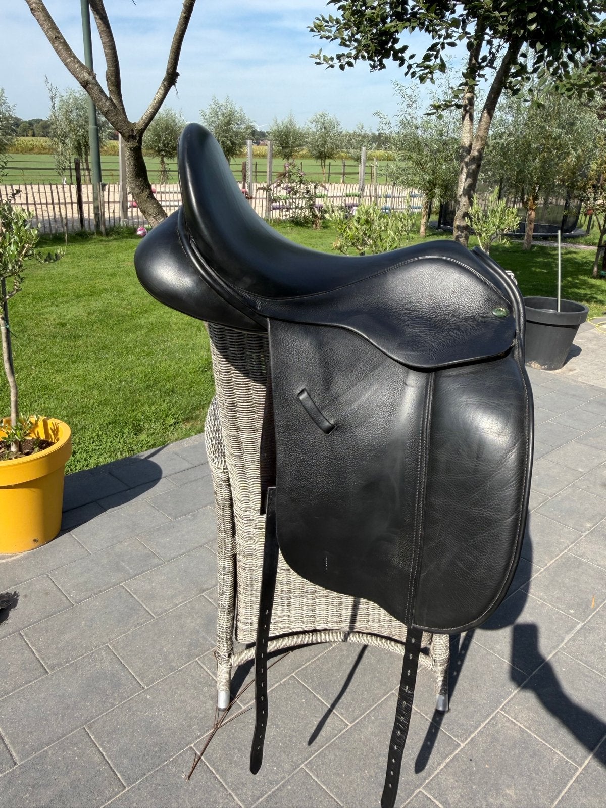 Ideal Grace dressuurzadel, Dieren en Toebehoren, Gebruikt, Extra wijd, Dressuur, Overige merken