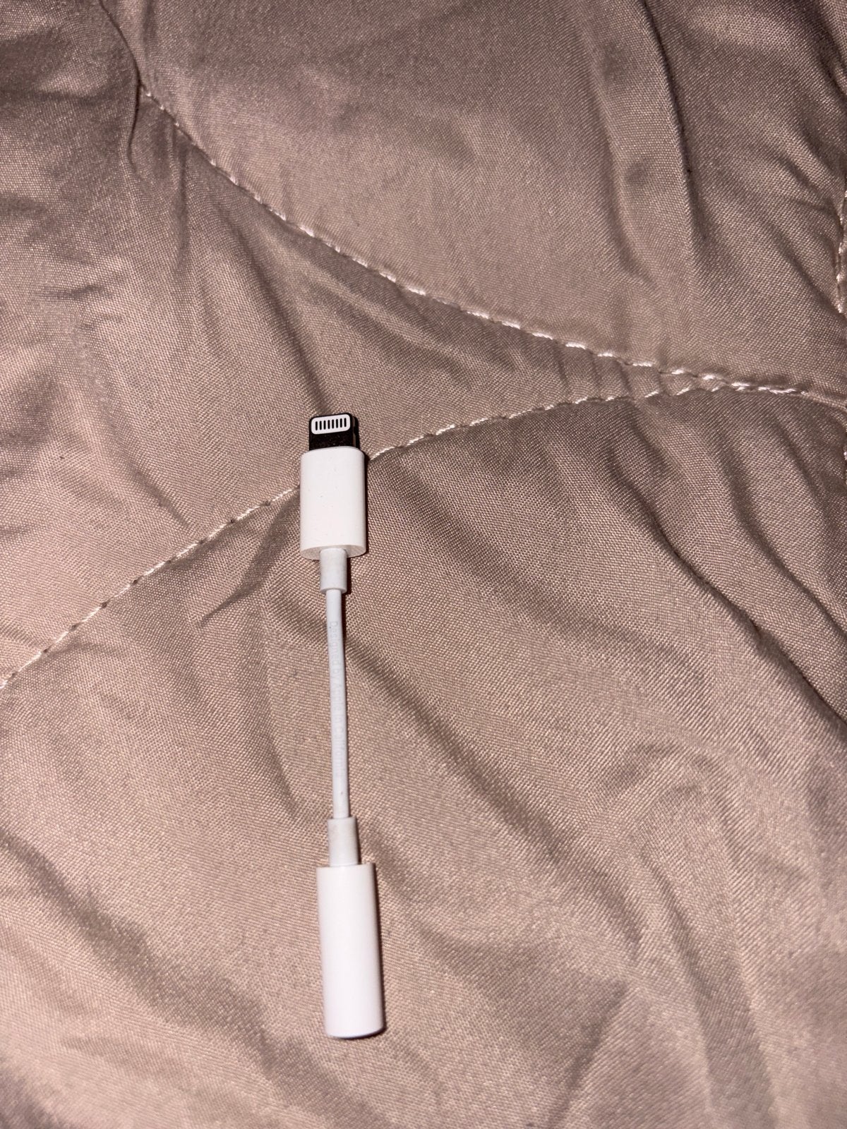 Lightning naar 3.5mm Jack Adapter - Zo goed als nieuw, Ophalen, Zo goed als nieuw, Snoer of kabel, Apple