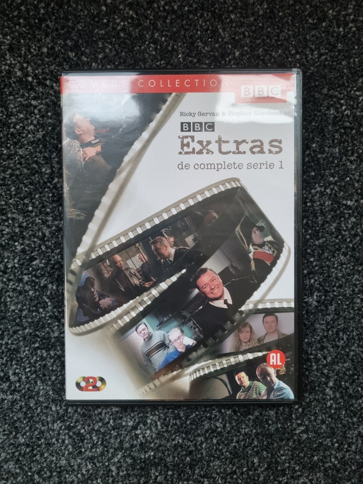 Extras - De complete serie 1 (DVD) - Ricky Gervais, Cd's en Dvd's, Engels, Seizoen 1, Alle leeftijden, Nederlands