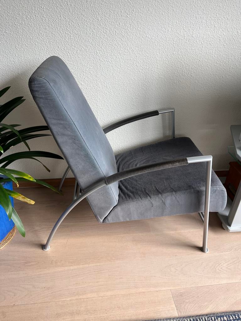 Harvik fauteuil (2x), Huis en Inrichting, Fauteuils, Ophalen, Gebruikt, 75 tot 100 cm, Stof