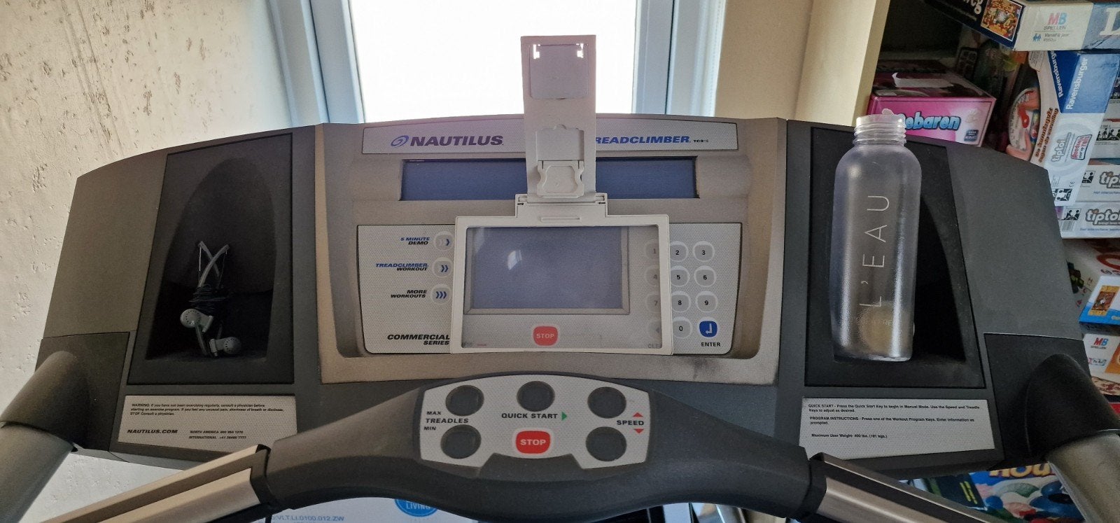 Nautilus Treadclimber - Goedwerkend met nieuwe cilinders, Ophalen of Verzenden, Gebruikt, Benen, Loopband