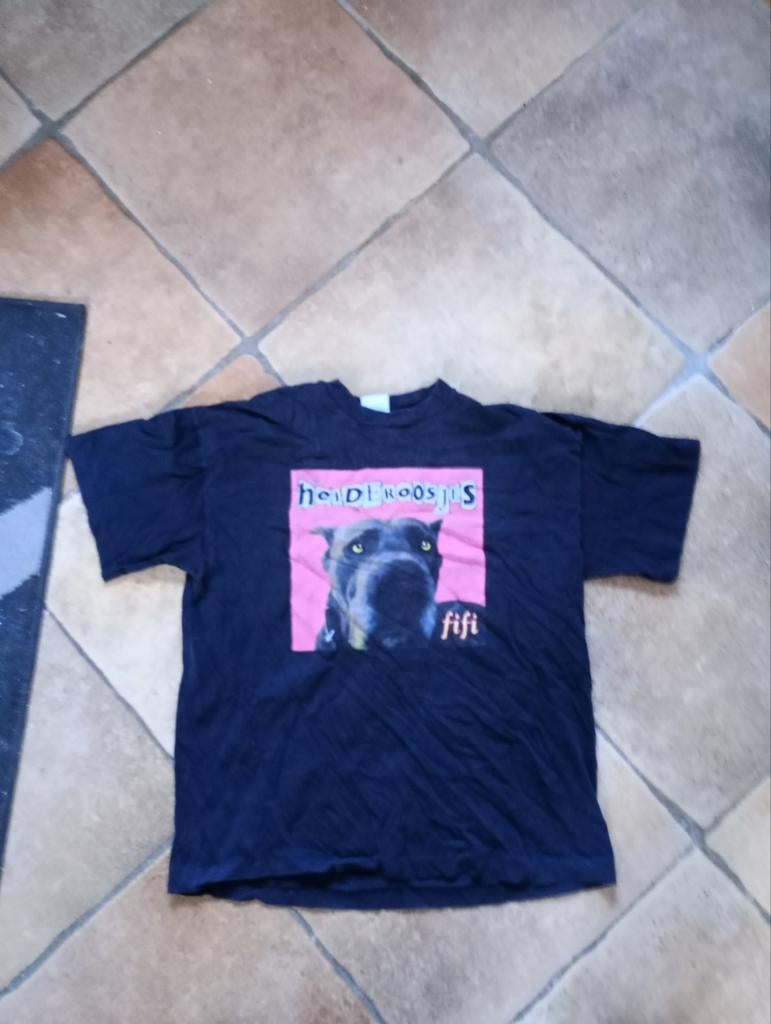 De heideroosjes fifi t-shirt, Ophalen of Verzenden, Maat 56/58 (XL), Zwart, Fruit of the loom