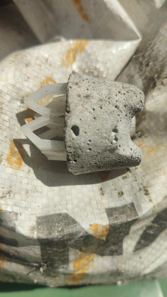 Betontoffies, Doe-het-zelf en Verbouw, Ophalen, Gebruikt