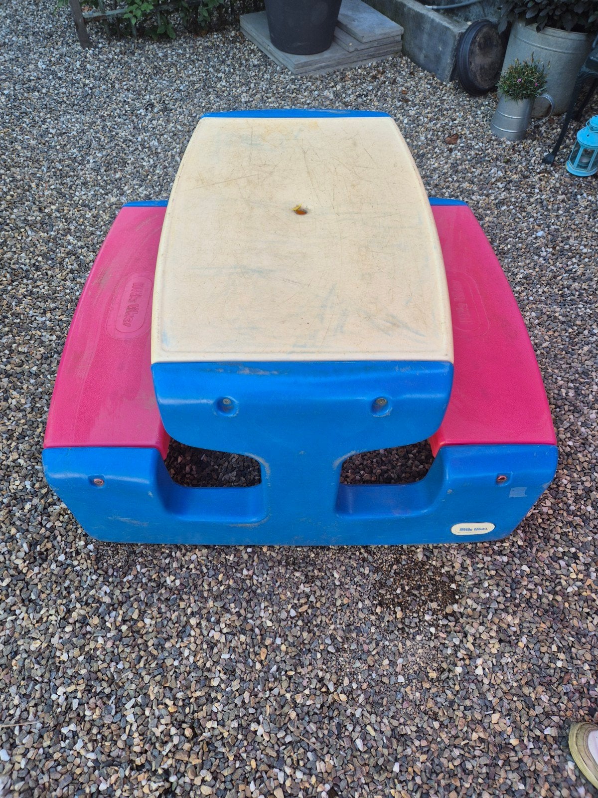 Little Tikes Water- en Zandtafel met Picknicktafel, Kinderen en Baby's, Ophalen, Gebruikt