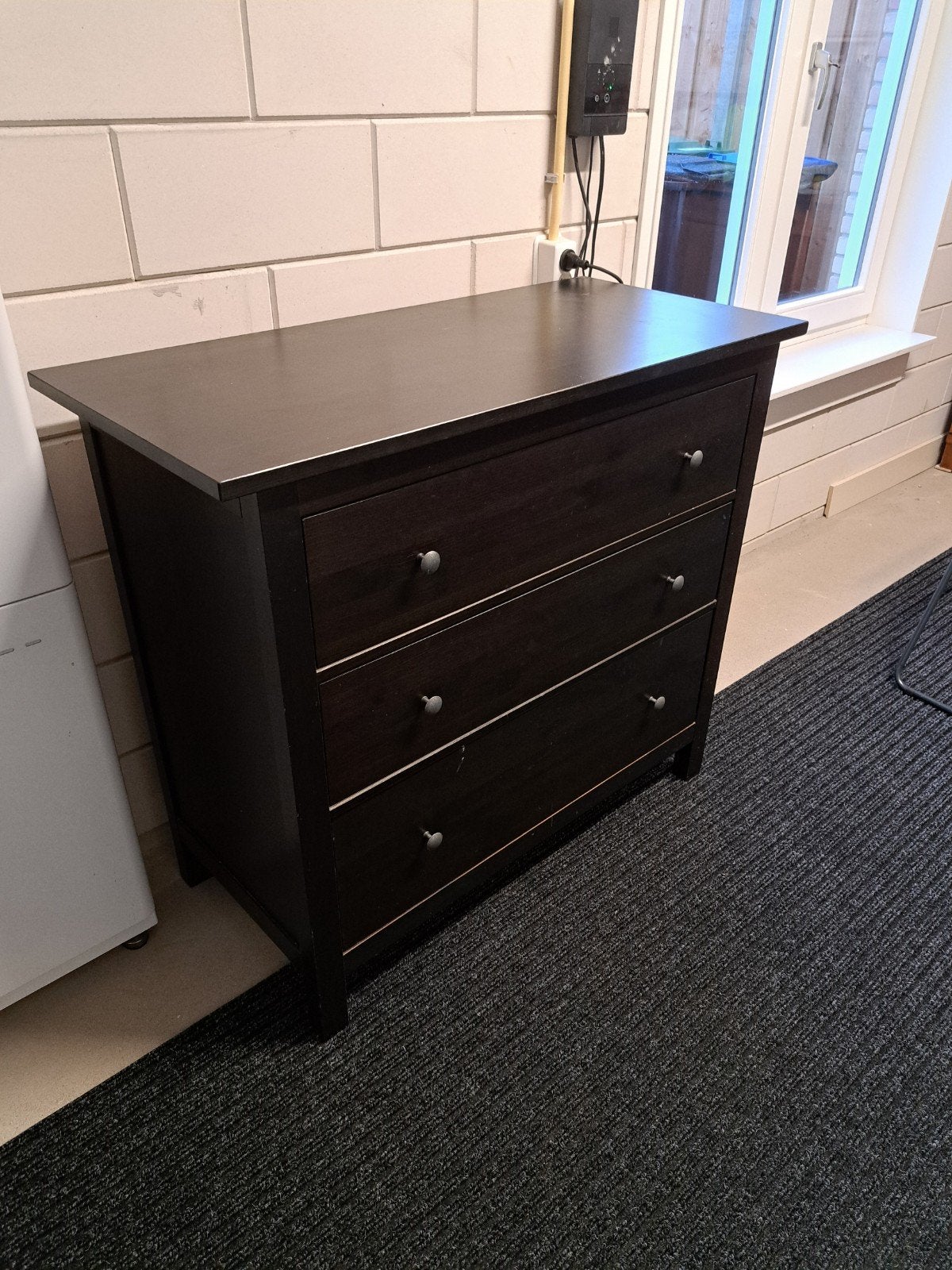 kast met 3 laden, Ophalen, Gebruikt, 100 tot 150 cm, 3 of 4 laden
