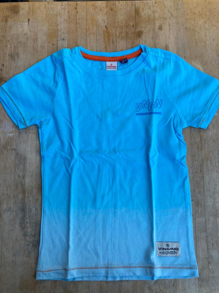 Vingino shirt maat 104, Kinderen en Baby's, Kinderkleding | Maat 104, Ophalen of Verzenden, Zo goed als nieuw, Jongen, Shirt of Longsleeve