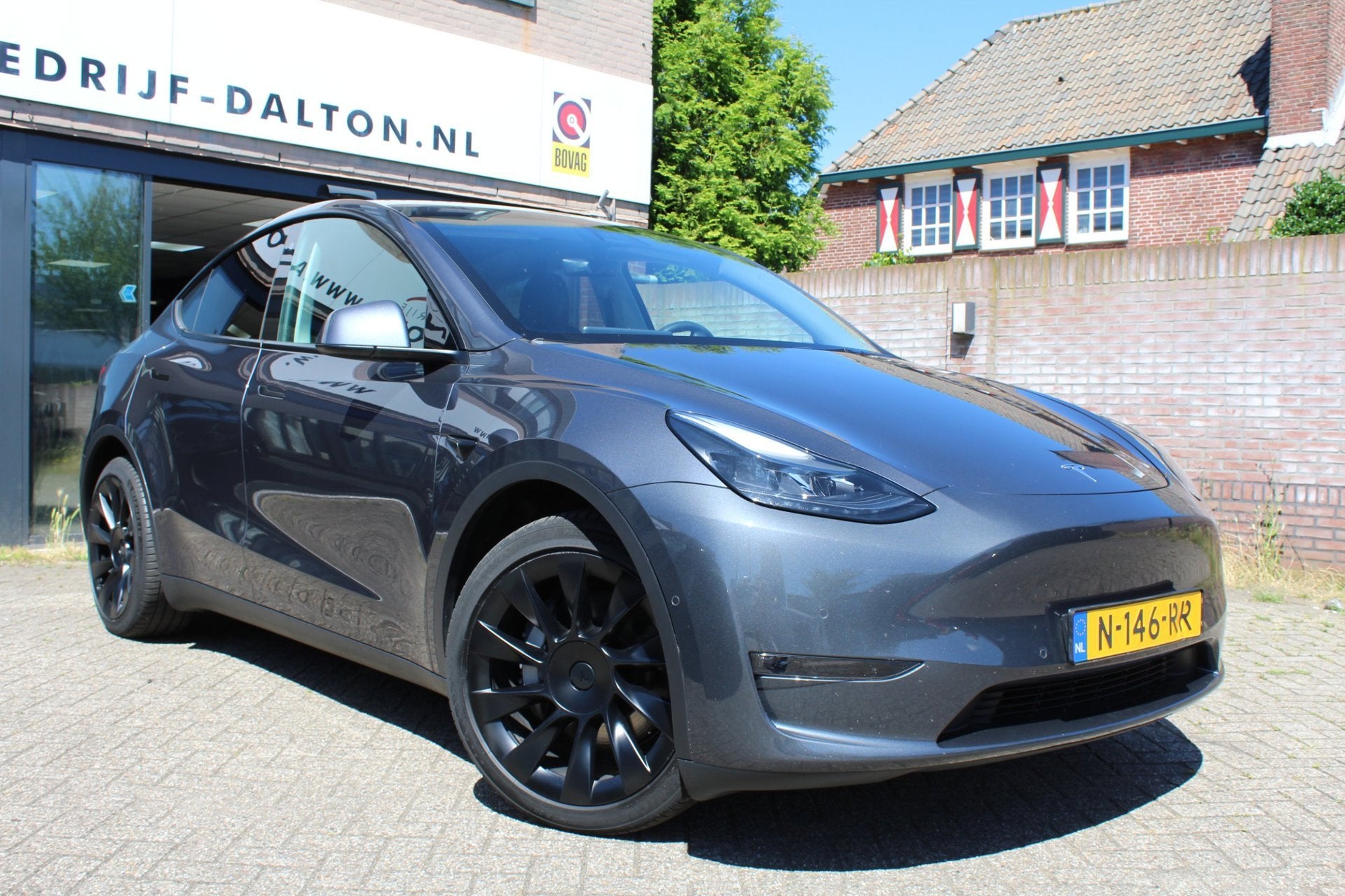 Tesla Model Y Long Range AWD 75 kWh 20"LMV / ENHANCED AUTOPI, Auto's, Tesla, Bedrijf, Te koop, Model Y, 4x4, ABS, Adaptive Cruise Control