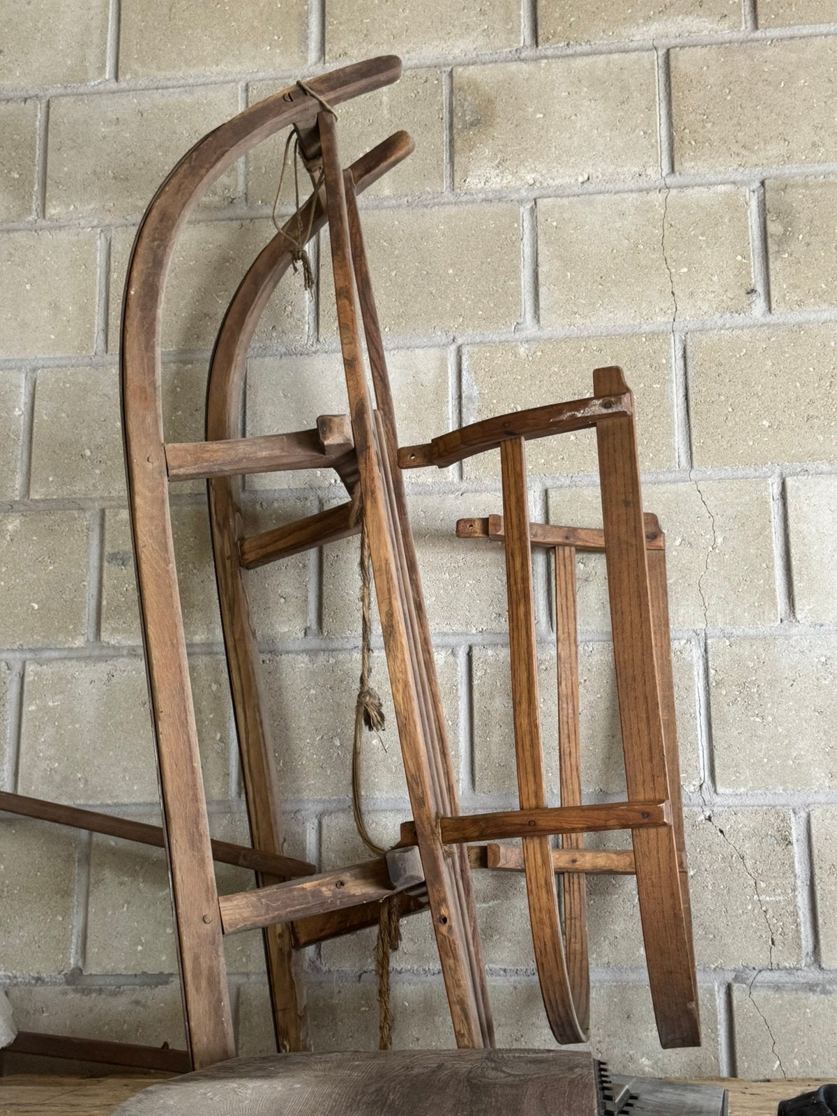 Hele oude vintage slee, Ophalen of Verzenden, Zo goed als nieuw