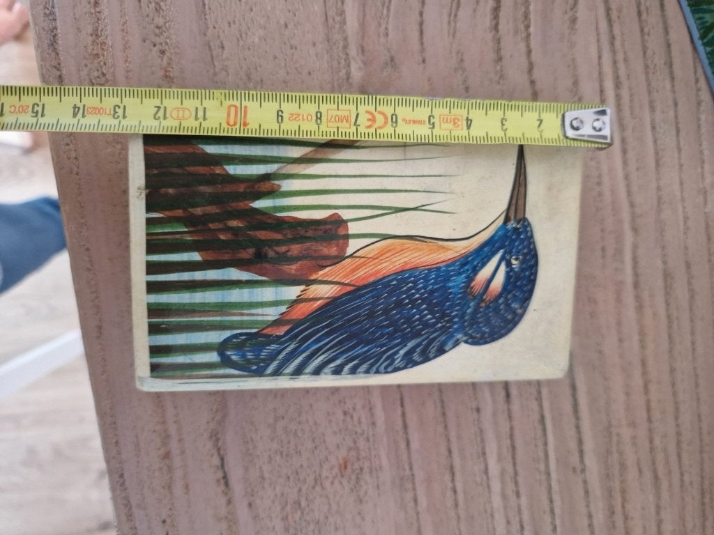 Verschillende houten, handgeschilderde doosjes. 5 euro p.st., Ophalen of Verzenden