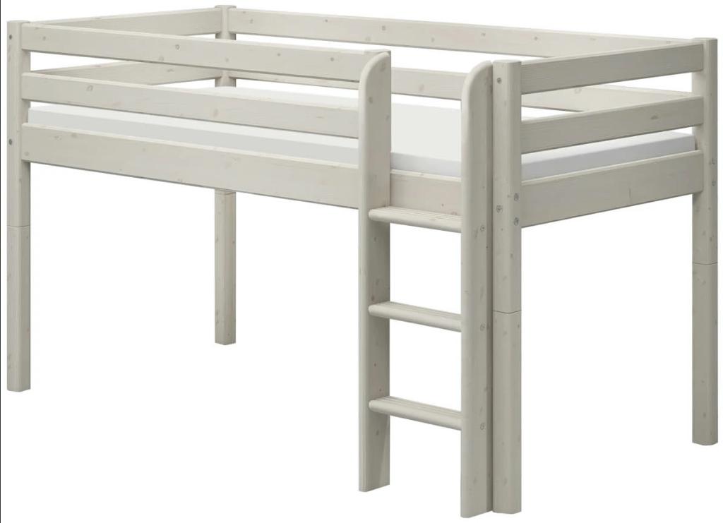 Halfhoogslaper Flexa Whitewash, Ophalen, Gebruikt, Halfhoogslaper