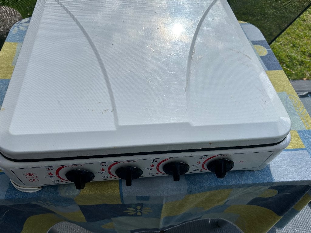 Gasfornuis 4-pits, Ophalen, Gebruikt, 4 kookzones, Gas