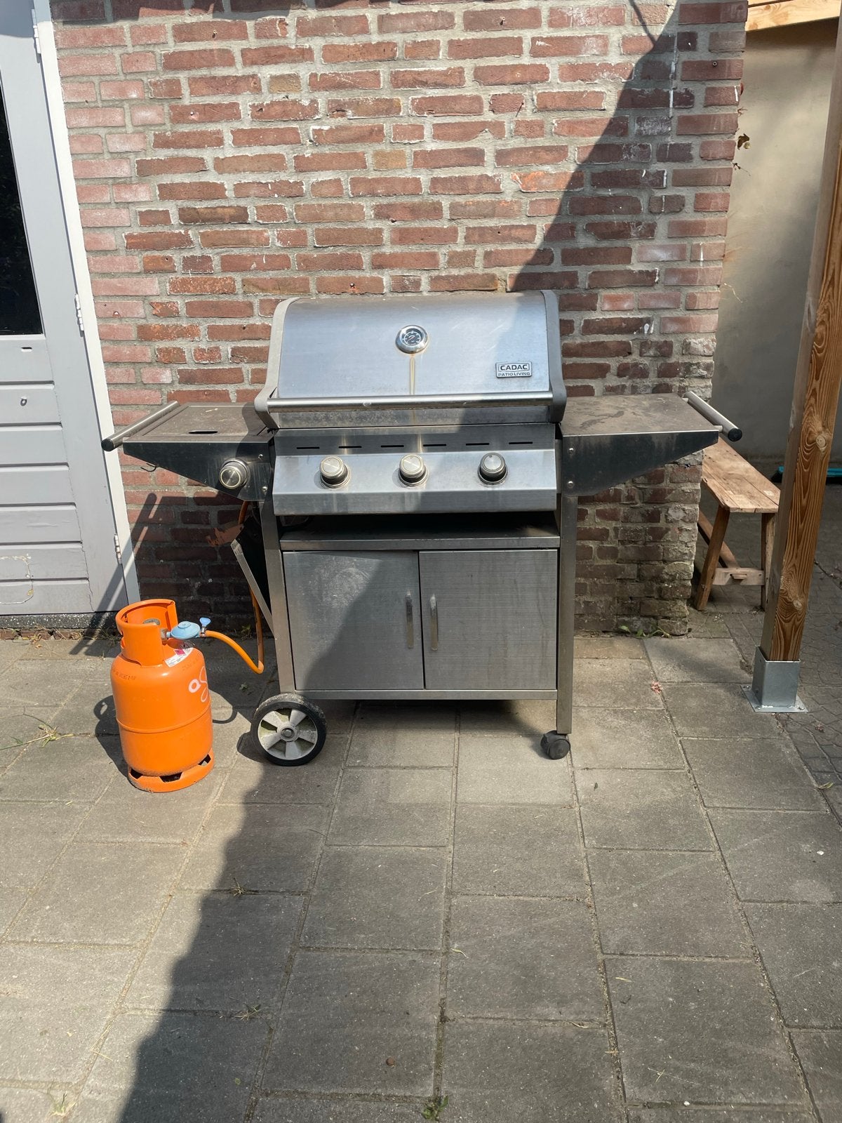 Cadac Patio Living Gasbarbecue met Gasfles, Ophalen, Gebruikt