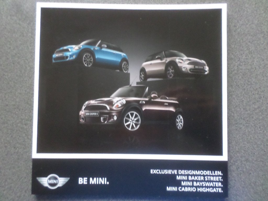 Mini Baker & Bayswater & Highgate Brochure, Ophalen of Verzenden, Zo goed als nieuw, Overige merken