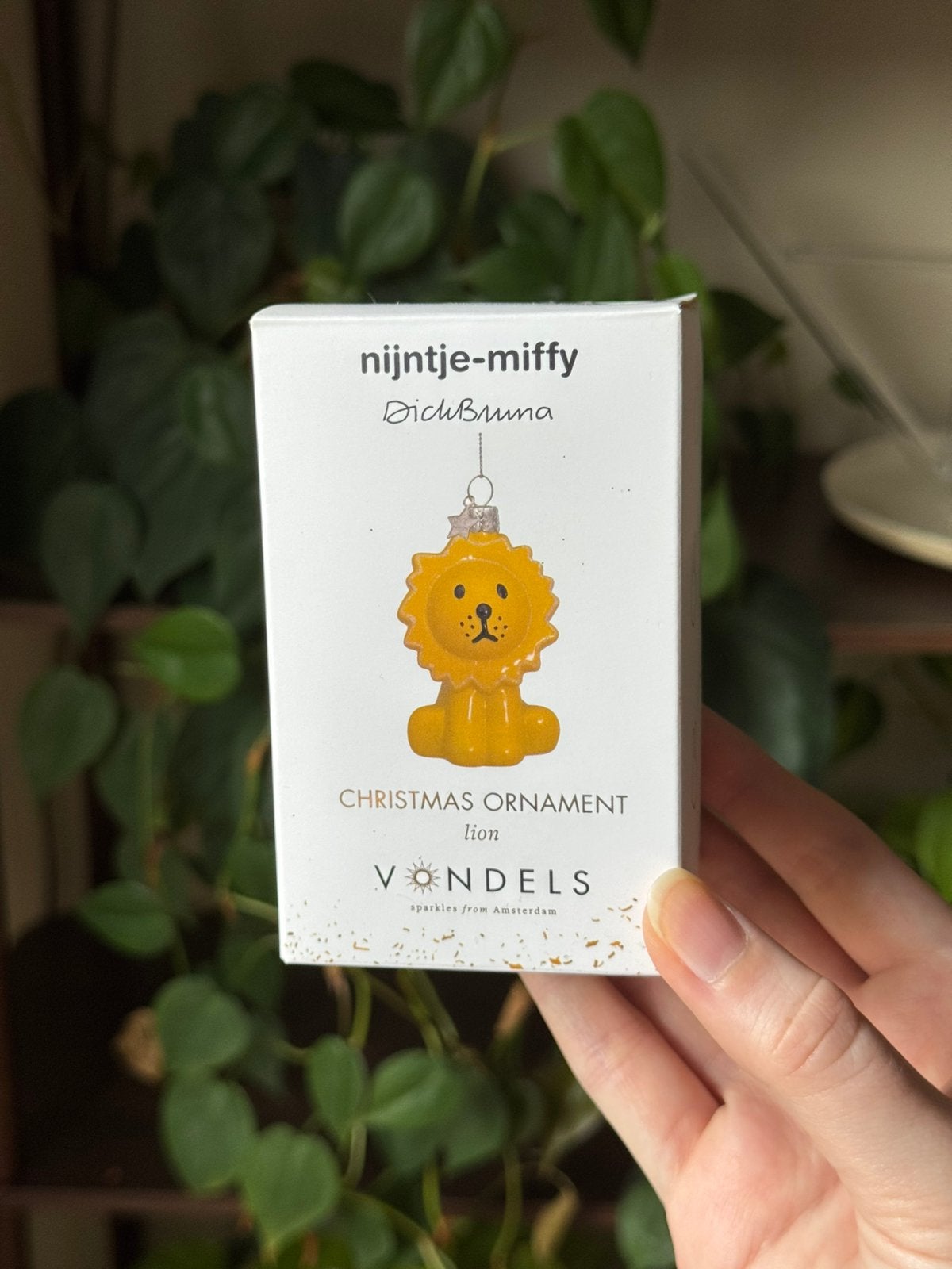 Vondels x Nijntje leeuw lion kersthanger ornament, Diversen, Ophalen, Nieuw