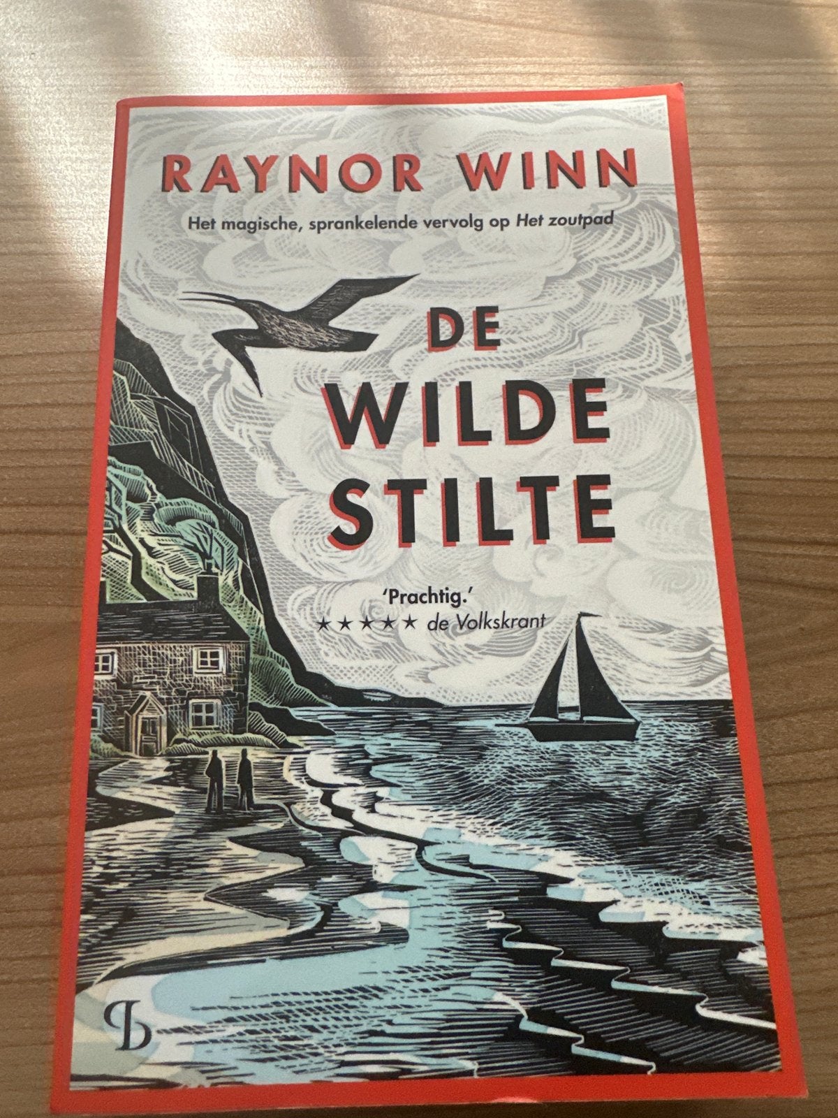 De Wilde Stilte - Raynor Winn (Vervolg op Het Zoutpad), Boeken, Ophalen of Verzenden, Zo goed als nieuw, Nederland