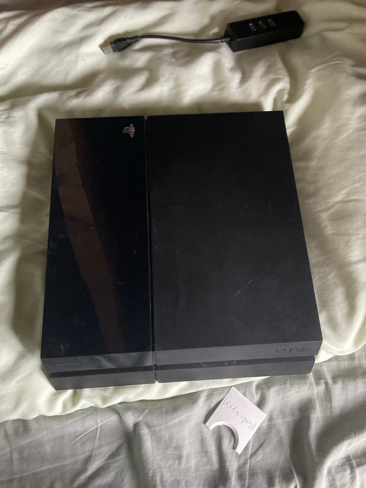 PS4 met 2 controllers en 2 games, Ophalen of Verzenden, Gebruikt, Met 2 controllers, Met games