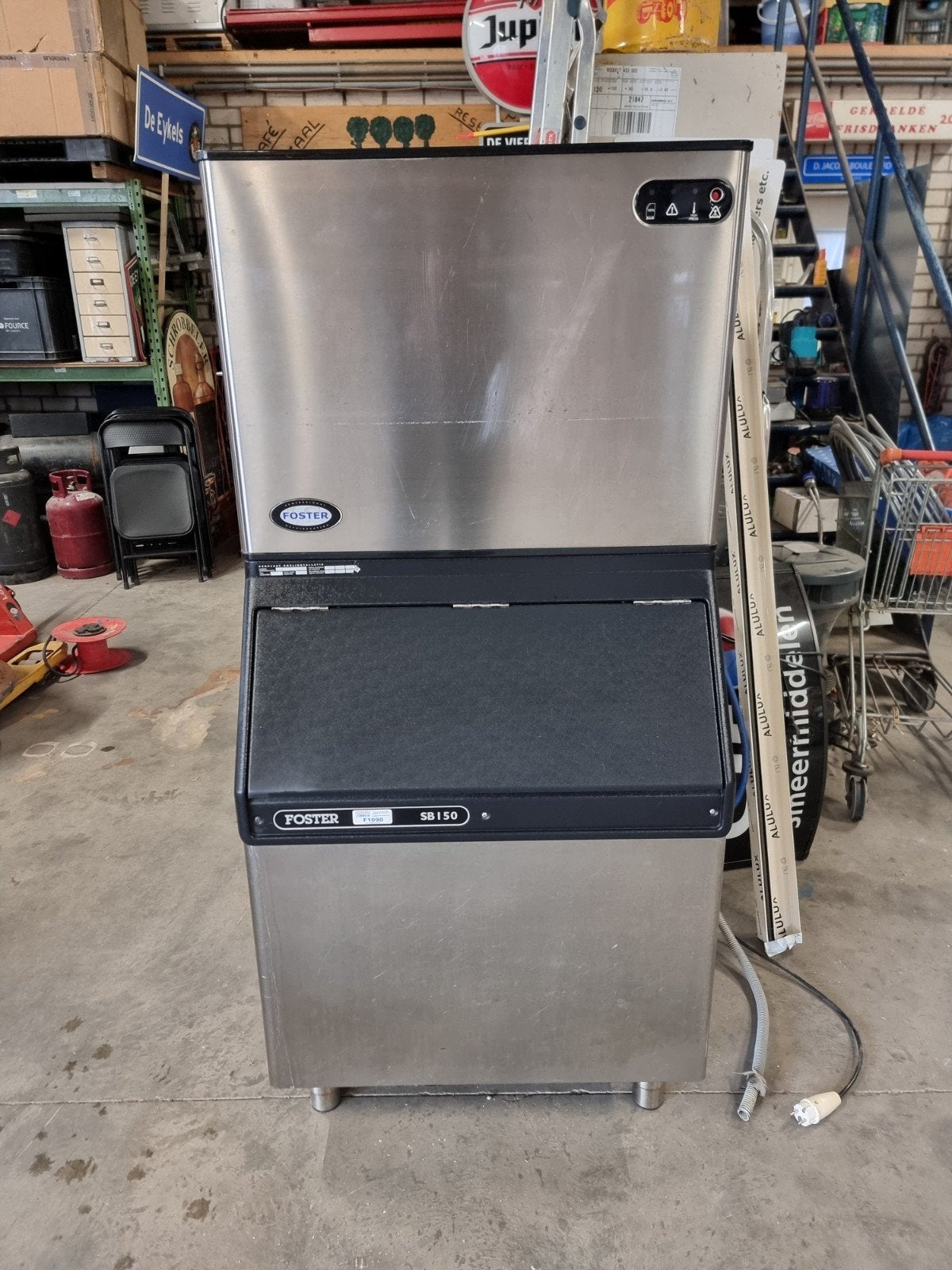 Foster SB150 Professionele IJsblokjesmachine, Zakelijke goederen, Horeca | Keukenapparatuur, Ophalen, Gebruikt, Koelen en Vriezen