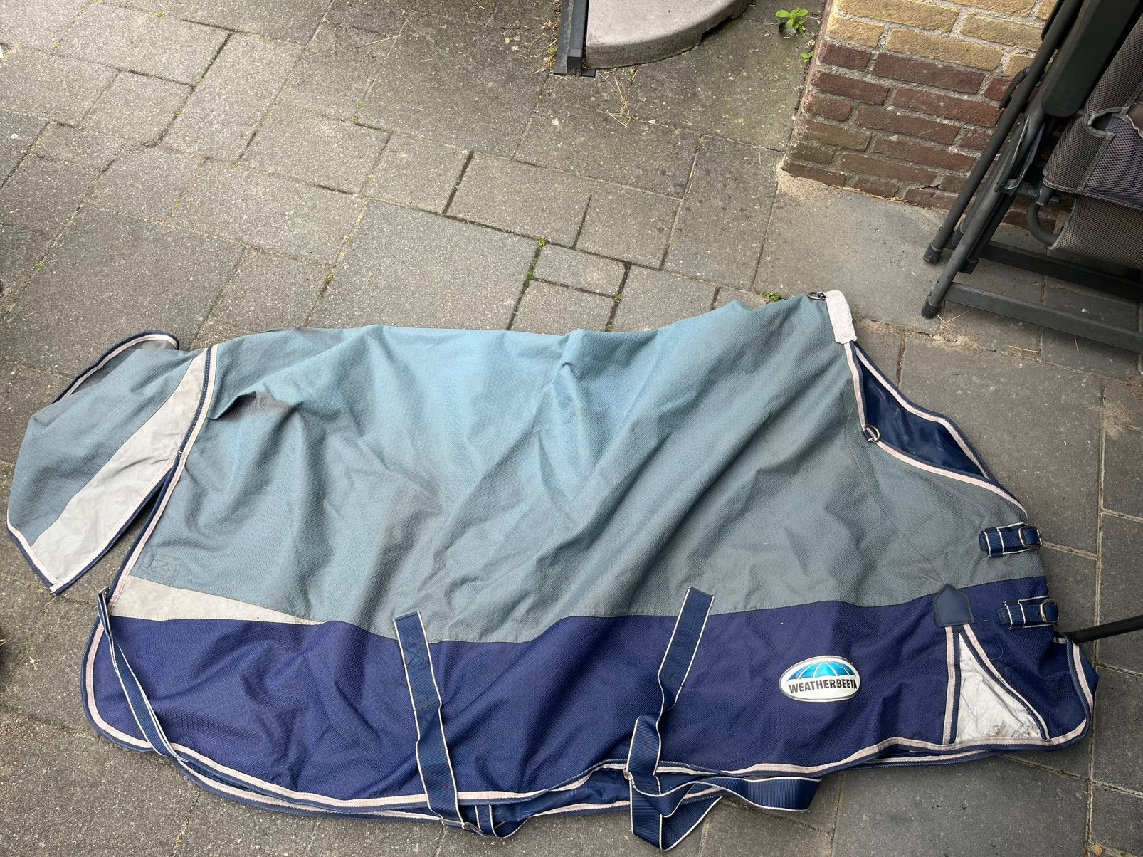 0 grams regendeken maat 185/135, Dieren en Toebehoren, Paarden en Pony's | Dekens en Dekjes, Ophalen of Verzenden, Gebruikt