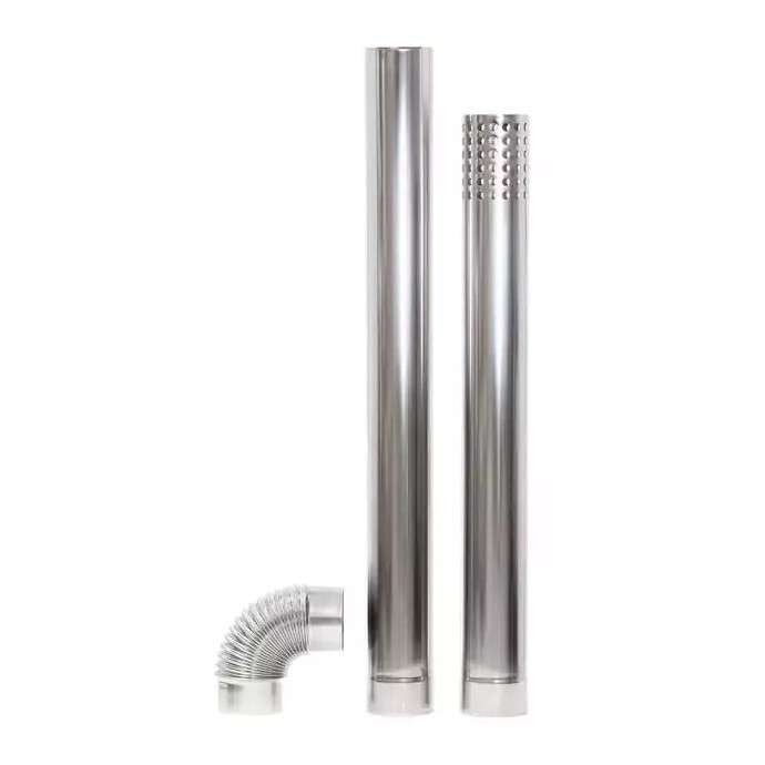 Rookgas Afvoerset Infraroodkachel Mwtools WD46IK WD56IK WD74, Niet ingevuld, Hoog rendement (Hr), Niet ingevuld, 150 cm of meer