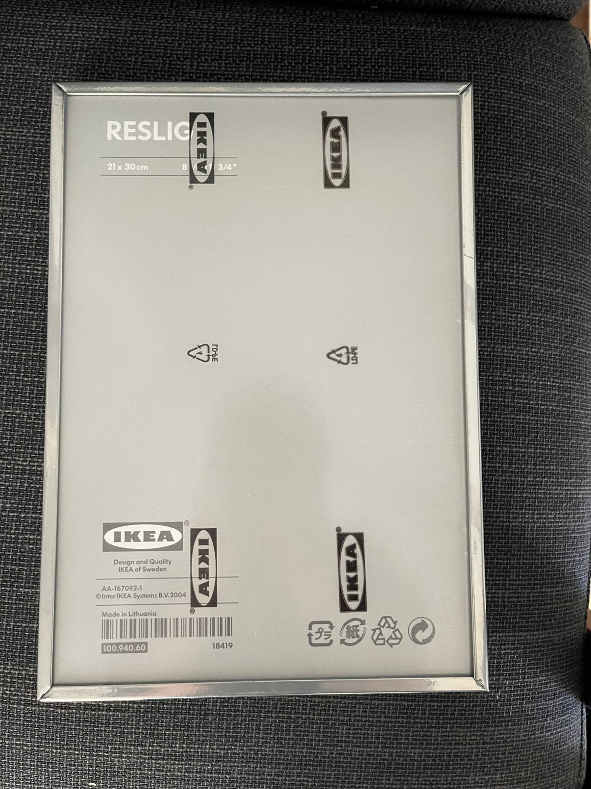 Fotolijst aluminium lijst 21 bij 30 cm , 4 stuks samen, Verzenden, Nieuw