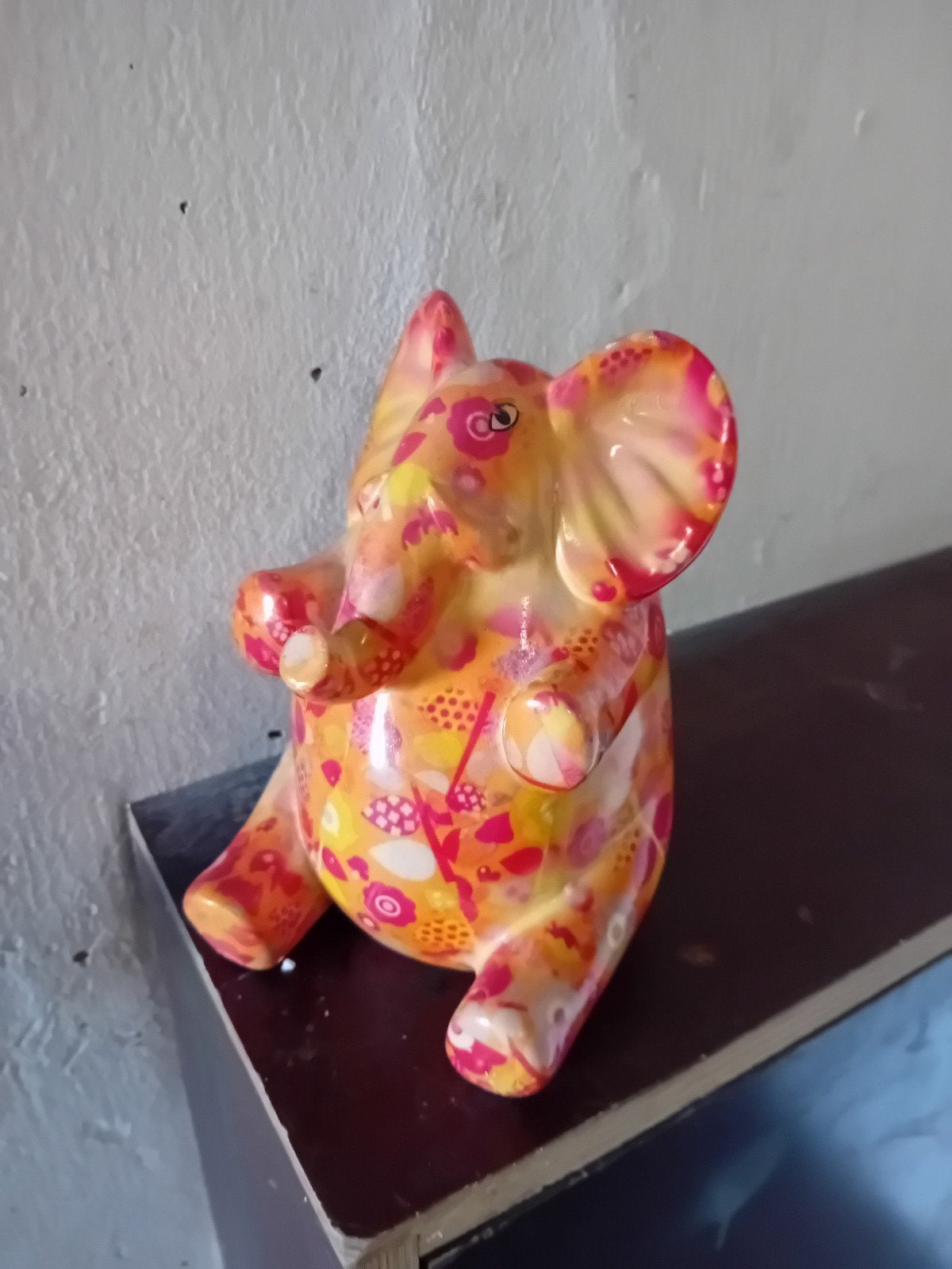 Olifant spaarpot, Ophalen of Verzenden, Zo goed als nieuw, Steen, Aardewerk of Keramiek, Dier